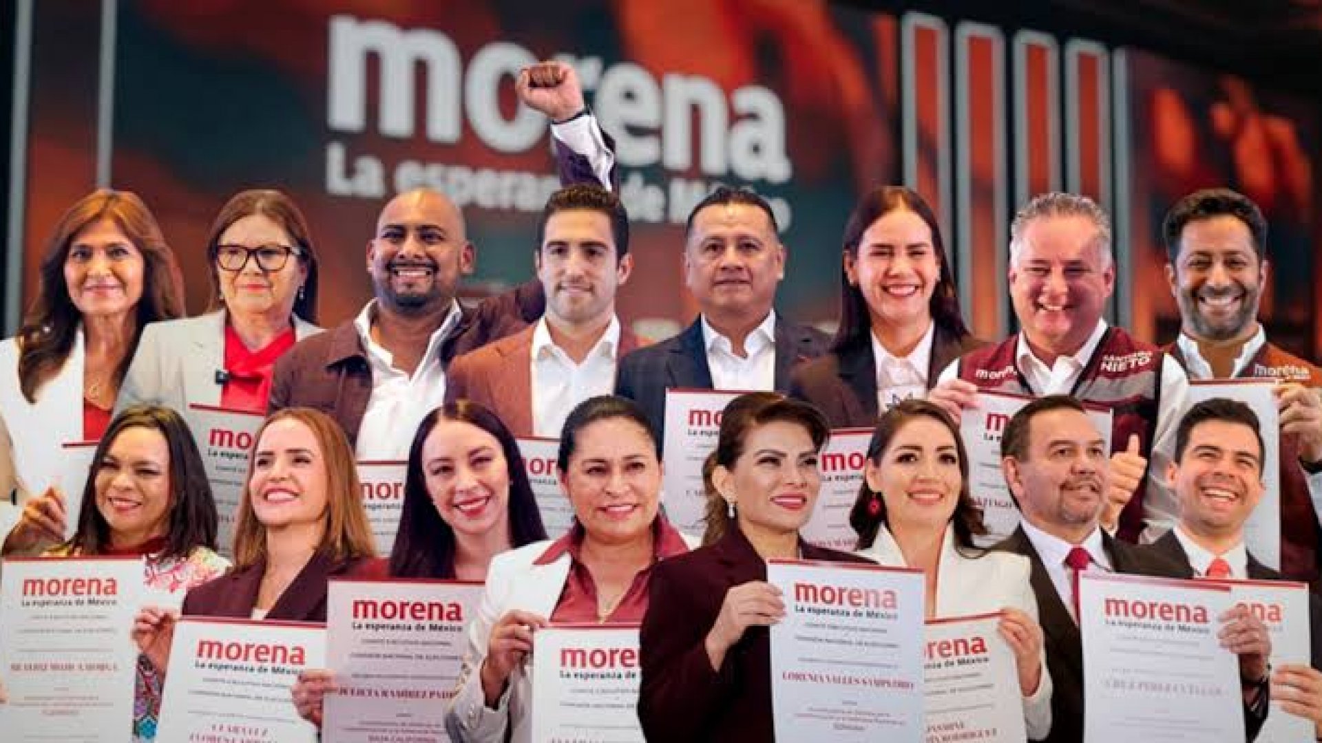 Morena llama a la unidad y capacita a sus 17 coordinadores estatales