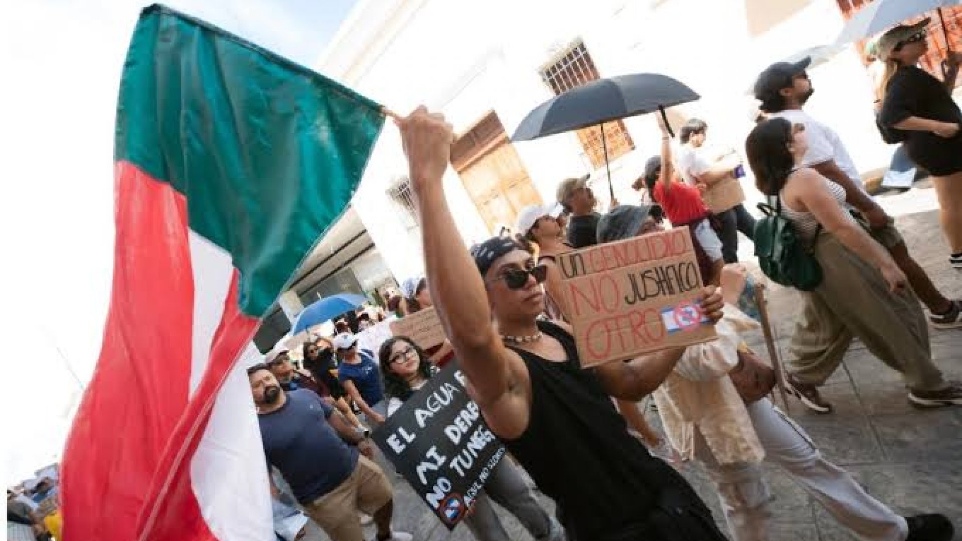 Marchan en Mérida para exigir ruptura de relaciones con Israel por inversiones en Yucatán