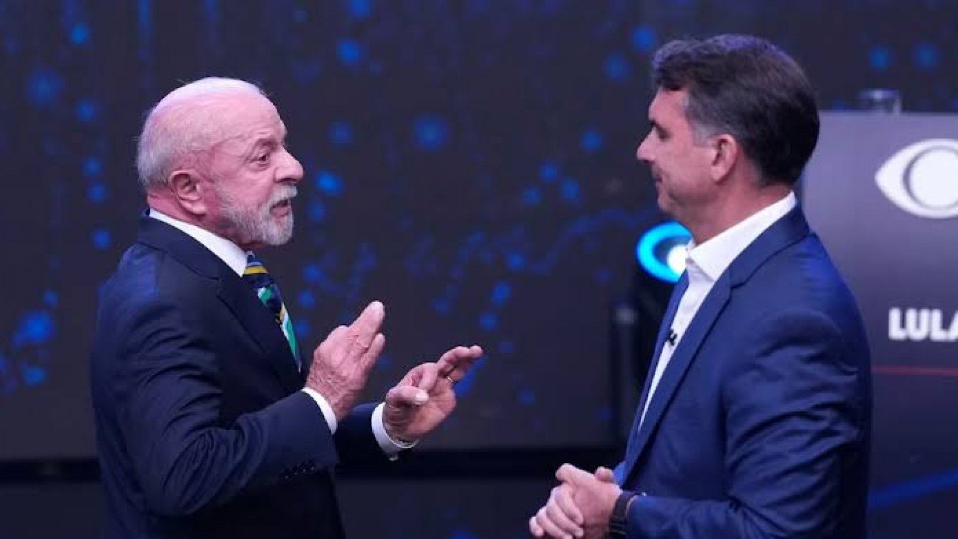 Lula y Flávio Bolsonaro protagonizan tenso debate rumbo a la presidencia de Brasil
