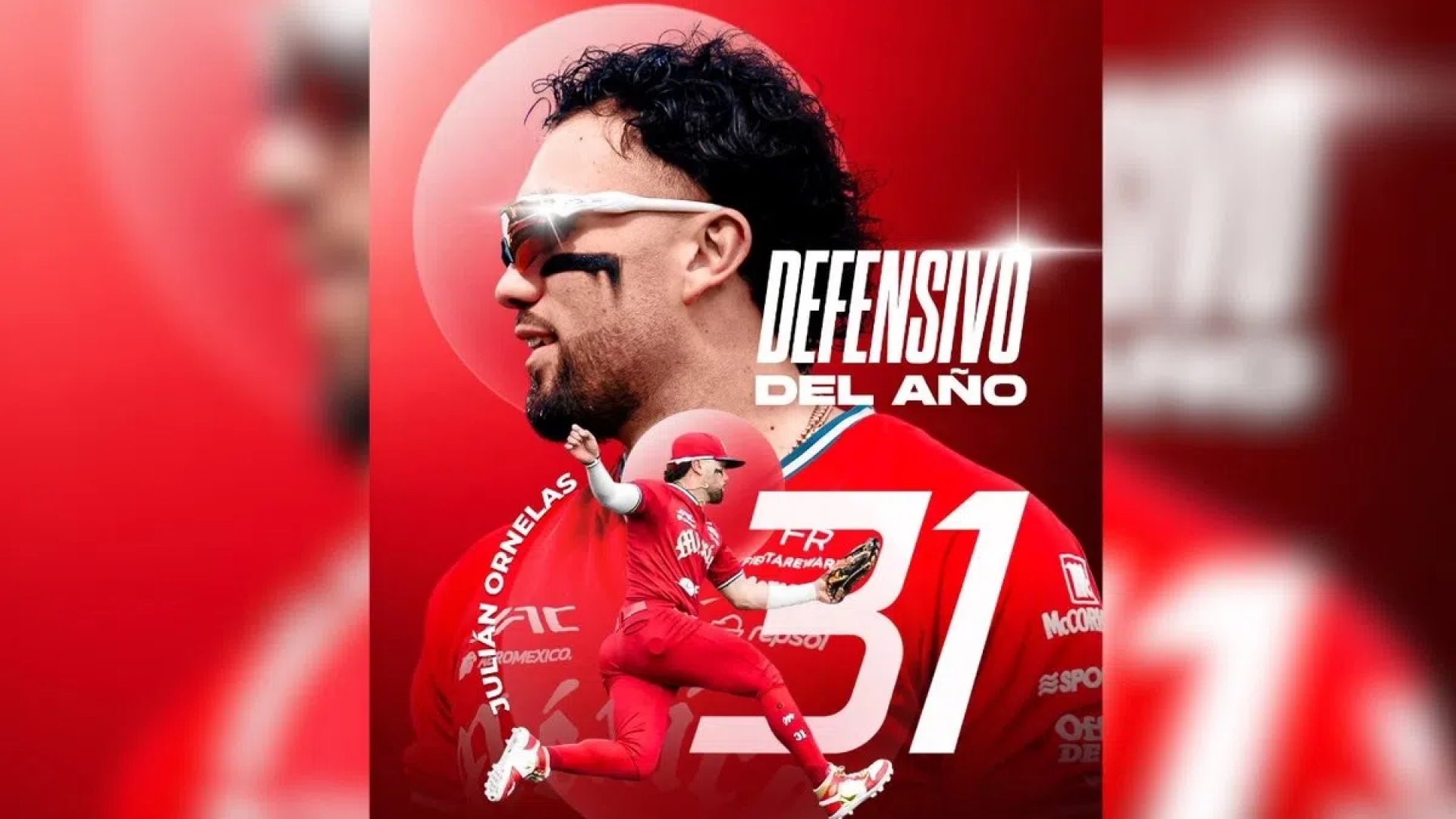 Julián Ornelas conquista el premio al Defensivo del Año de la LMB