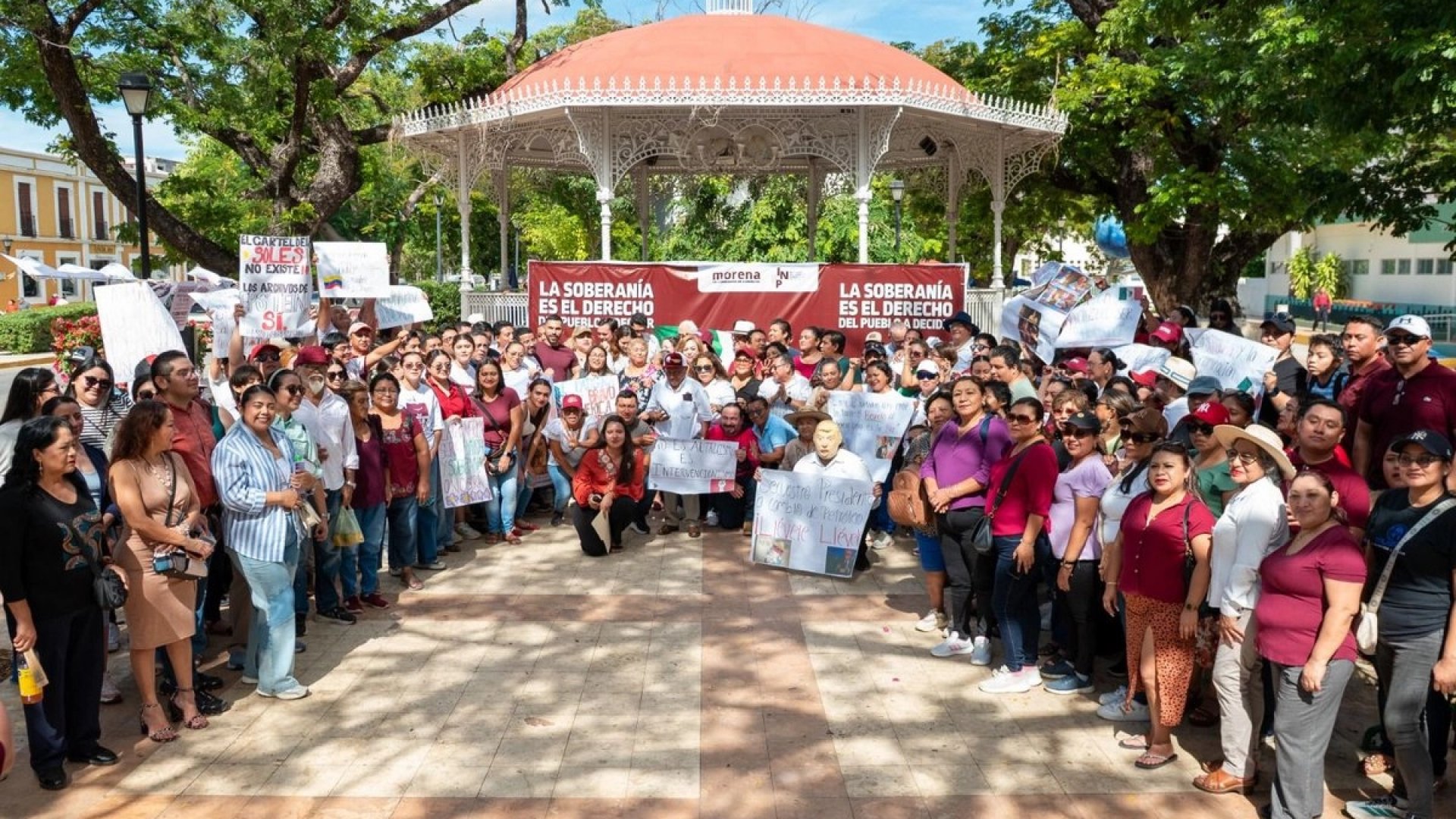 Morena refrenda respaldo a la presidenta y su rechazo a toda forma de intervención extranjera