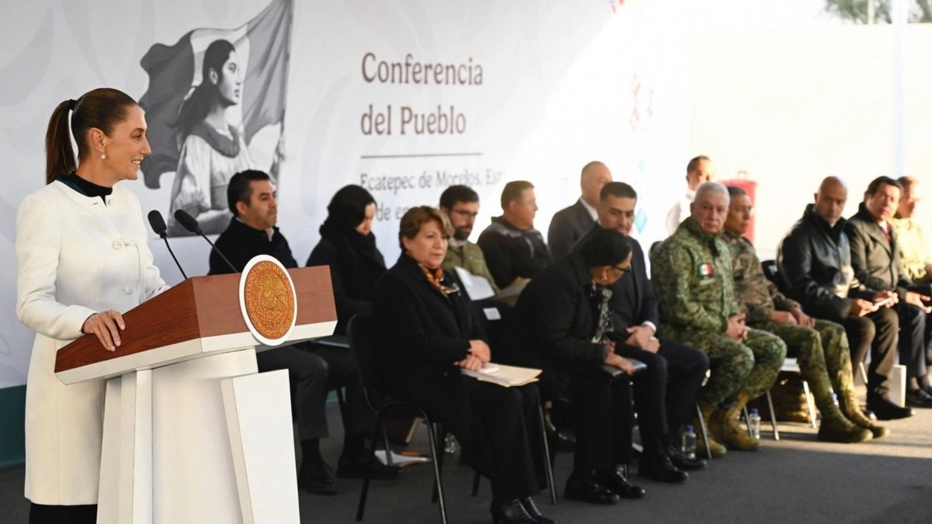 Confía Sheinbaum en que PT y Partido Verde se sumen a su propuesta de reforma electoral