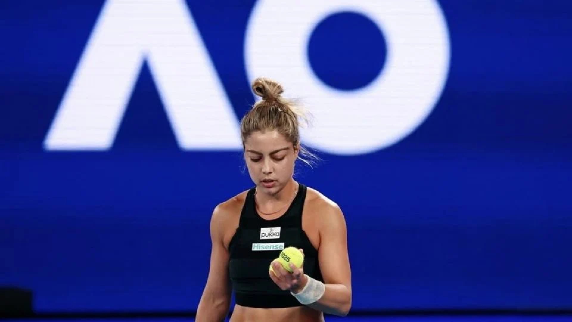 Renata Zarazúa queda eliminada en la primera ronda del Abierto de Australia