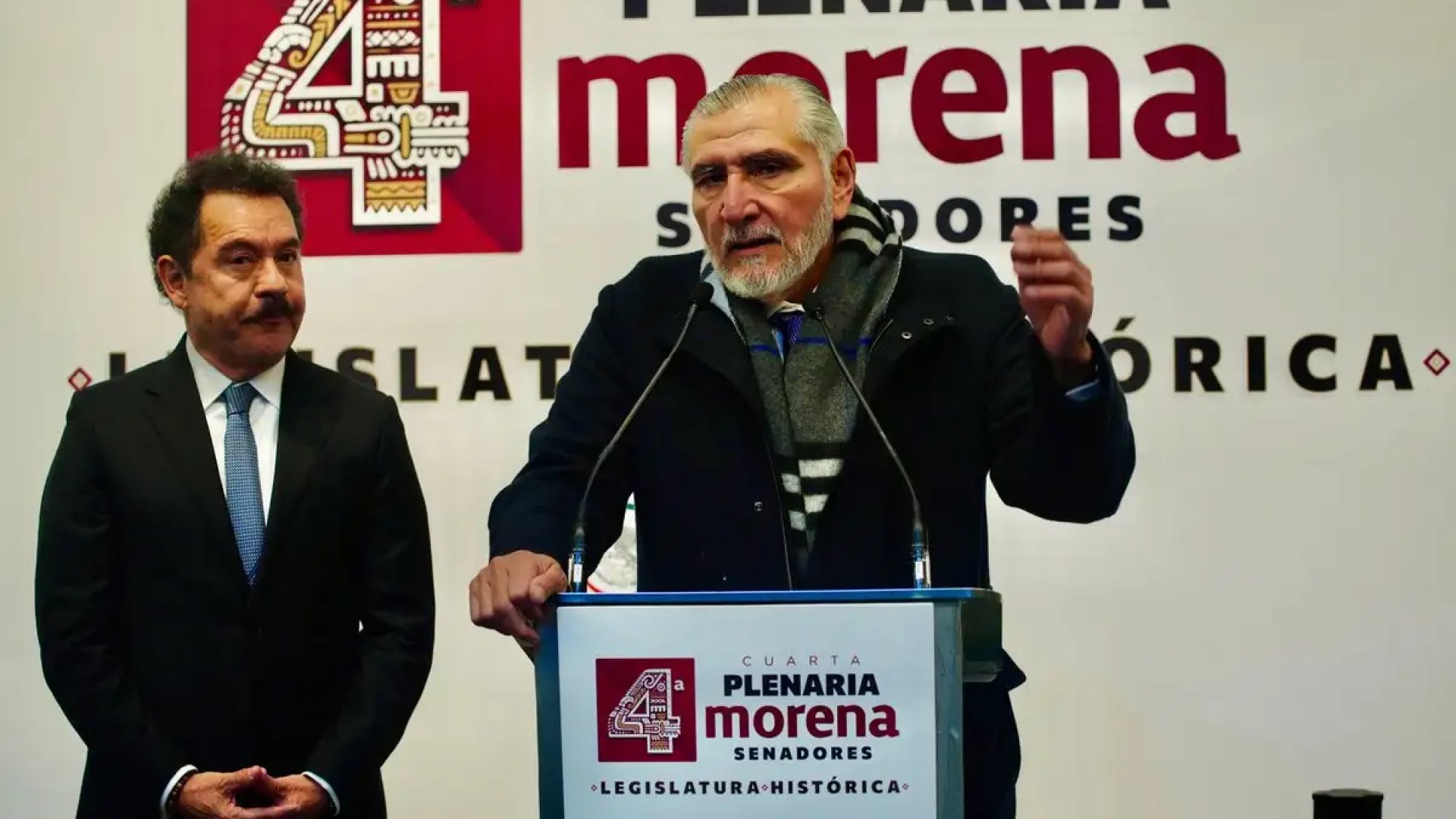 Adán Augusto López renuncia a la coordinación de los senadores de Morena