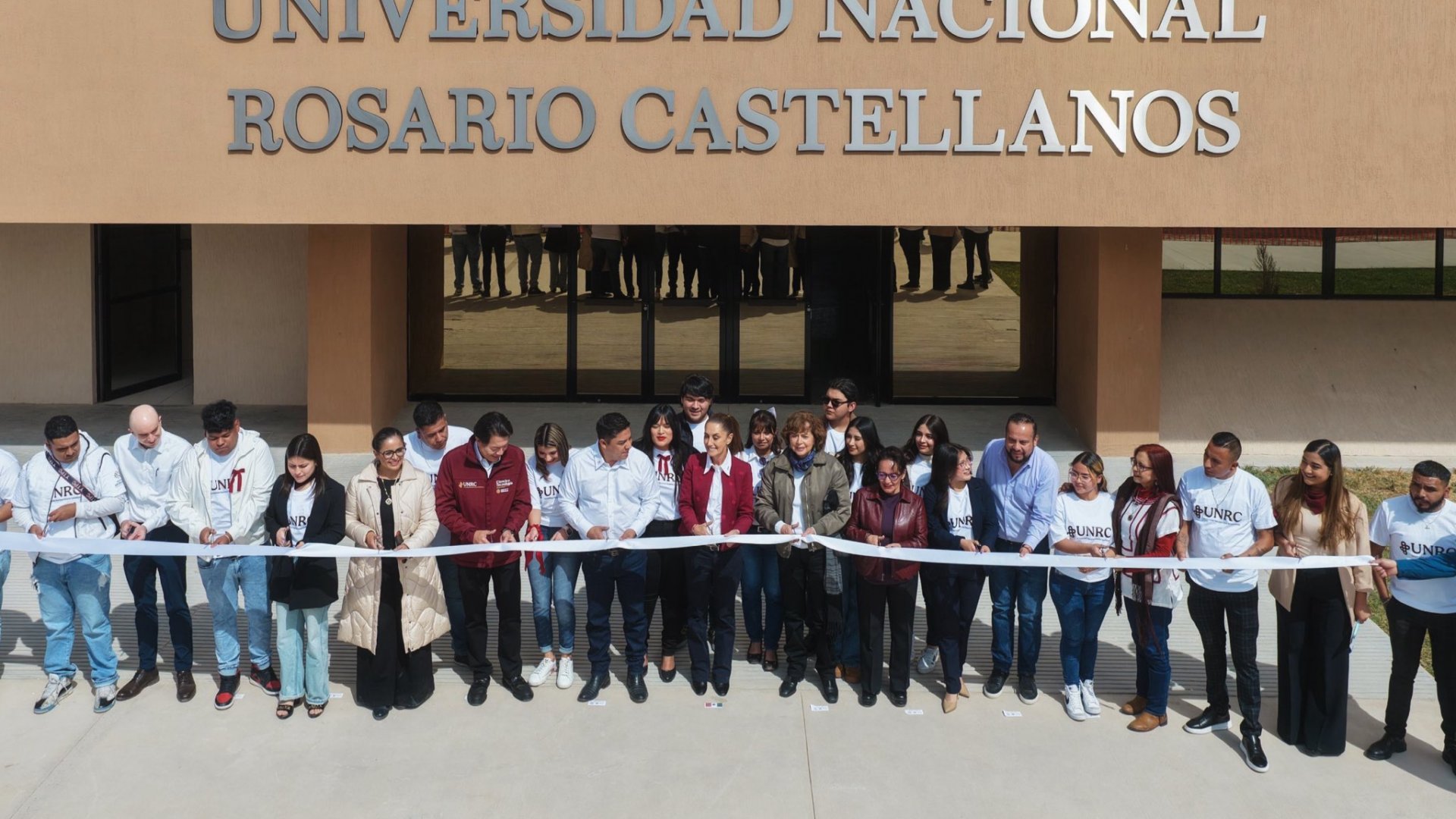 Claudia Sheinbaum inaugura plantel de la Universidad Rosario Castellanos en San Luis Potosí