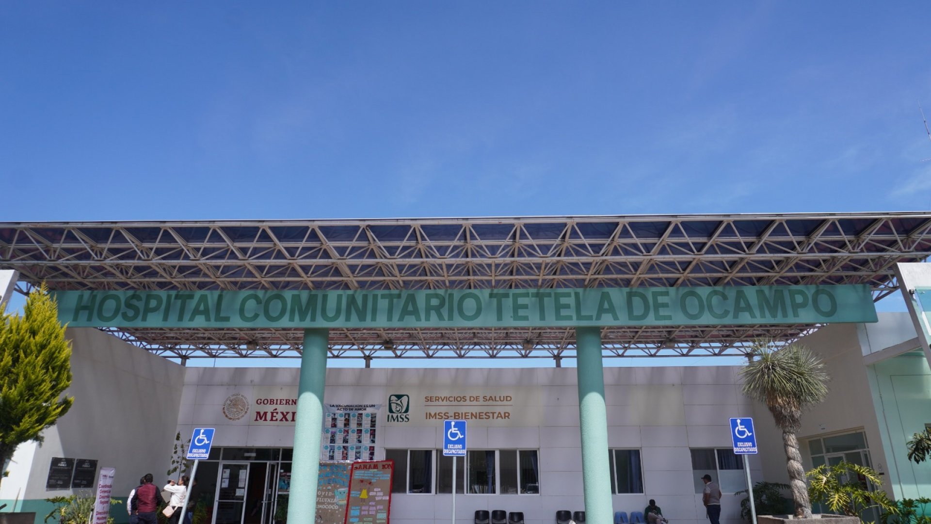 Obra Comunitaria dignifica hospitales para bienestar de la familias en Puebla