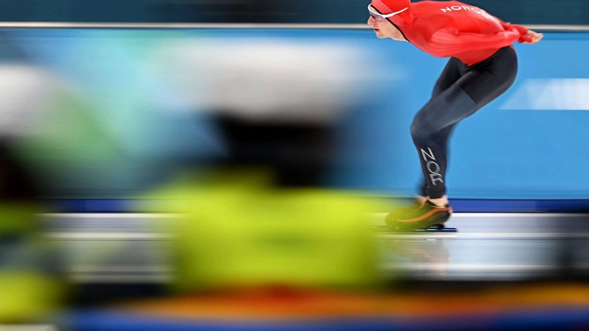 El patinador noruego Sander Eitrem establece récord olímpico