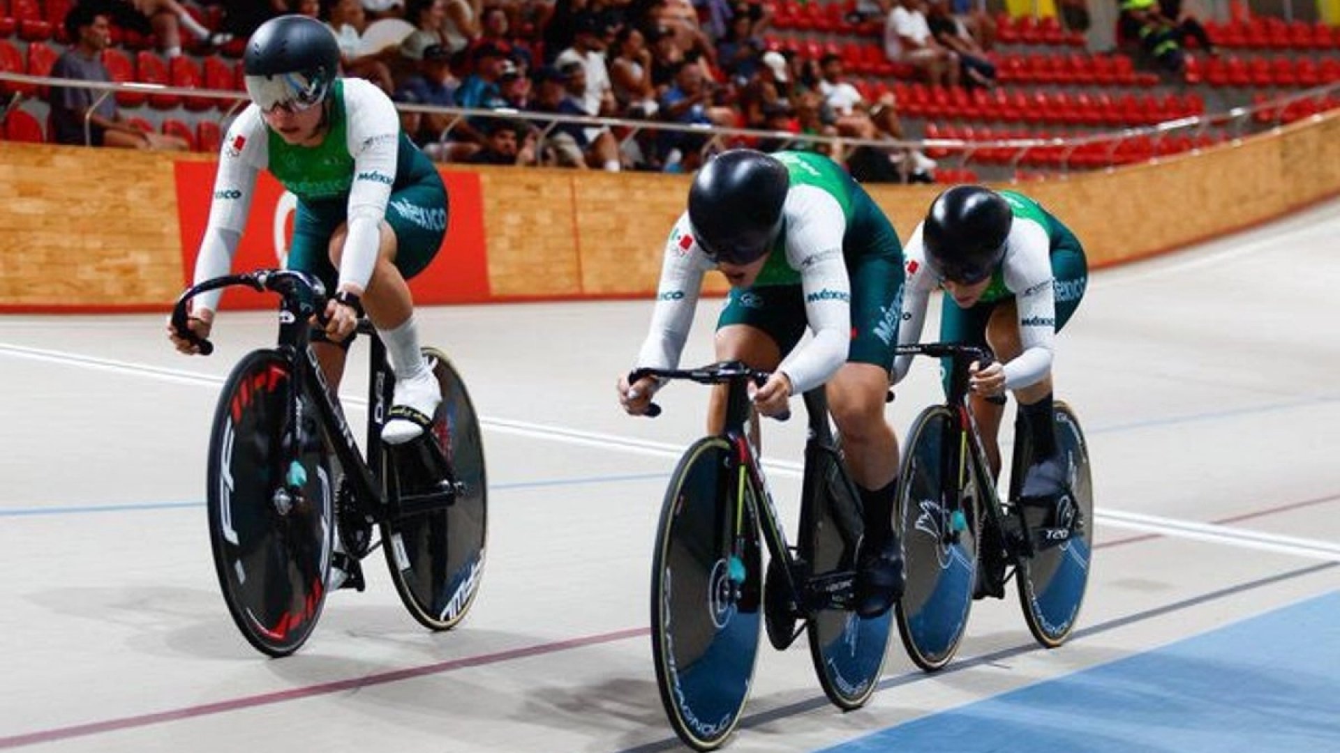 México logra oro en Campeonato Panamericano de Ciclismo de Pista