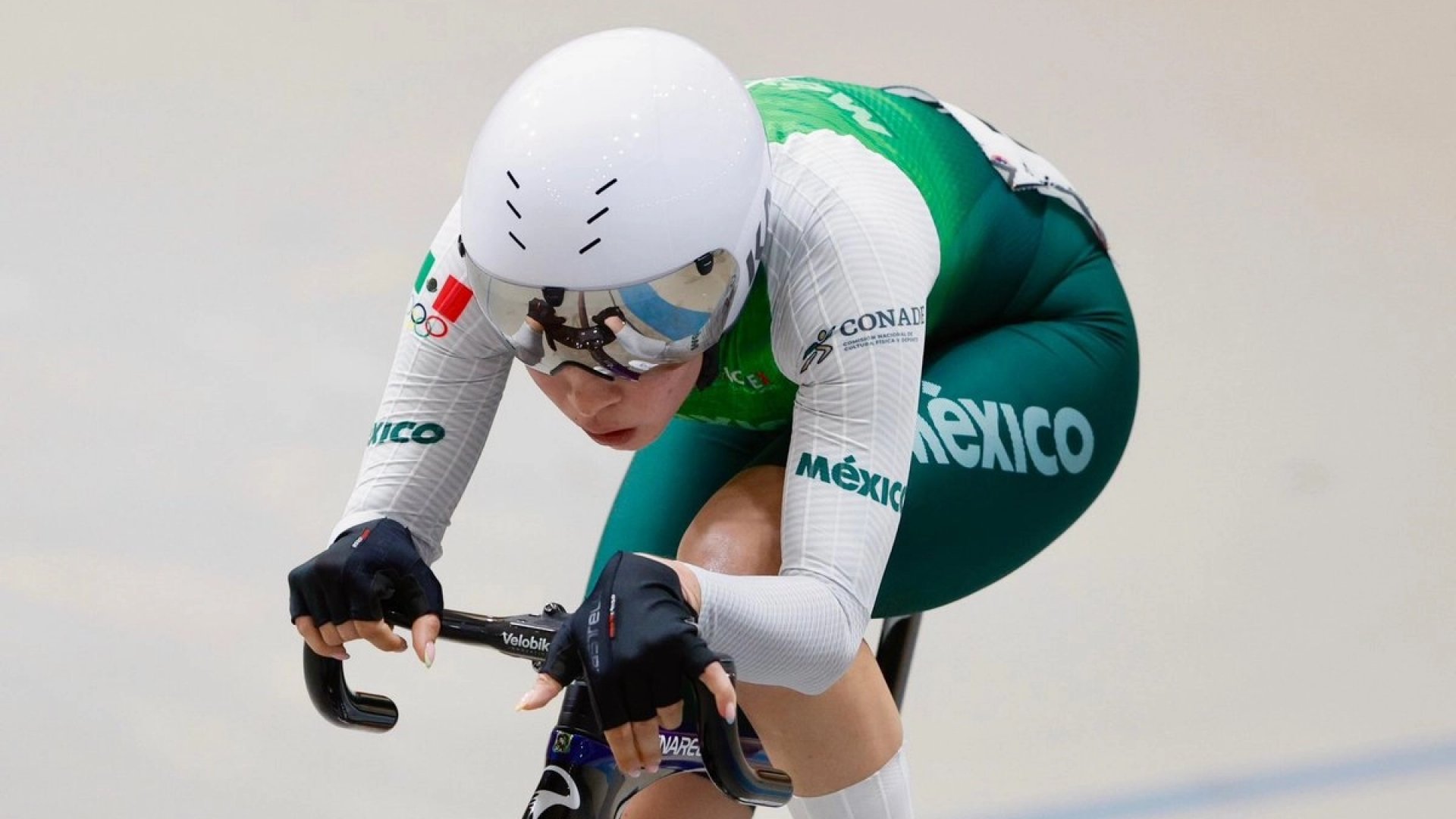 Yareli Acevedo conquista segundo oro para México en campeonato panamericano de ciclismo de pista