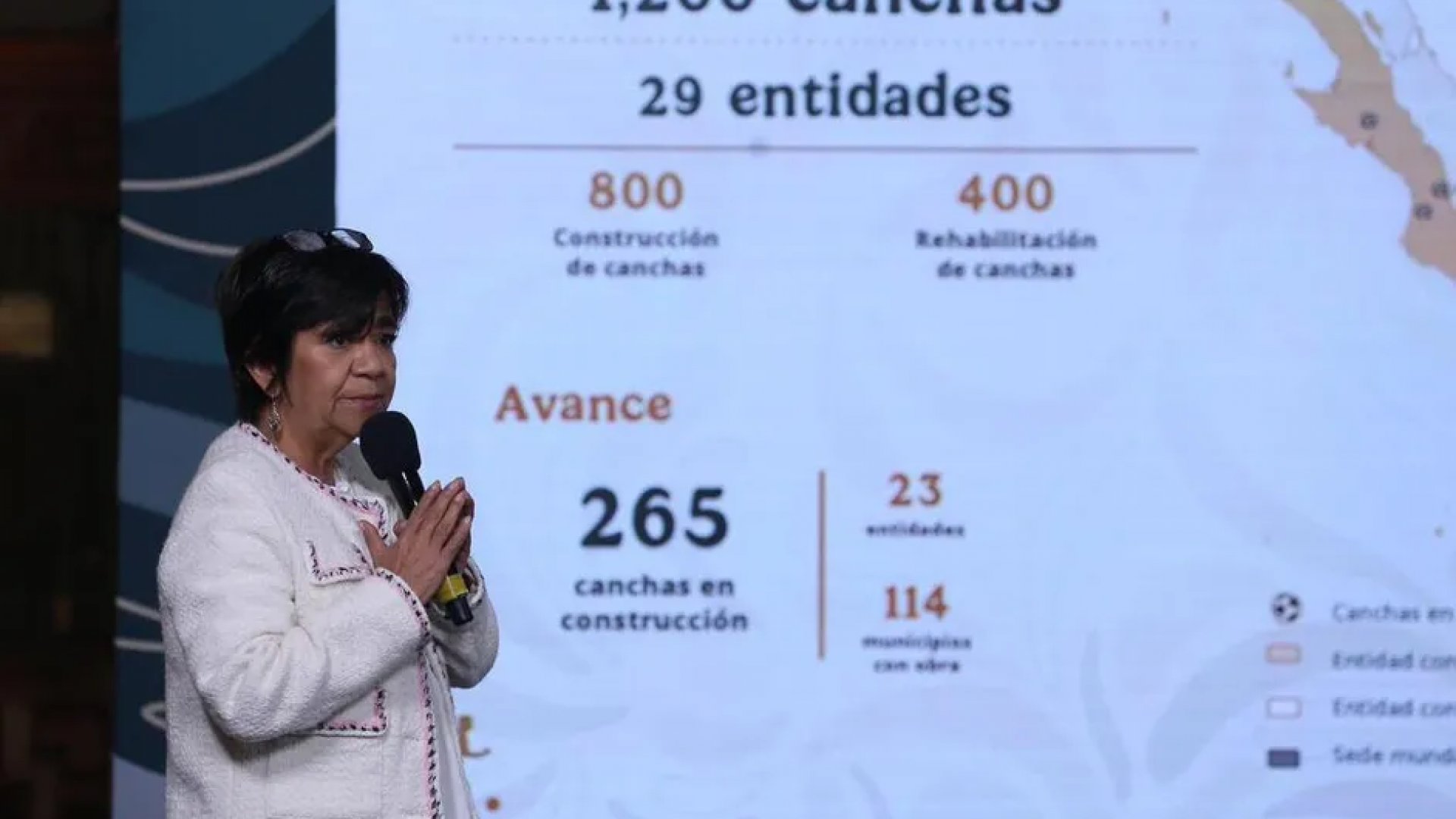 Gobierno federal anuncia construcción y rehabilitación de 1,200 canchas rumbo al Mundial 2026