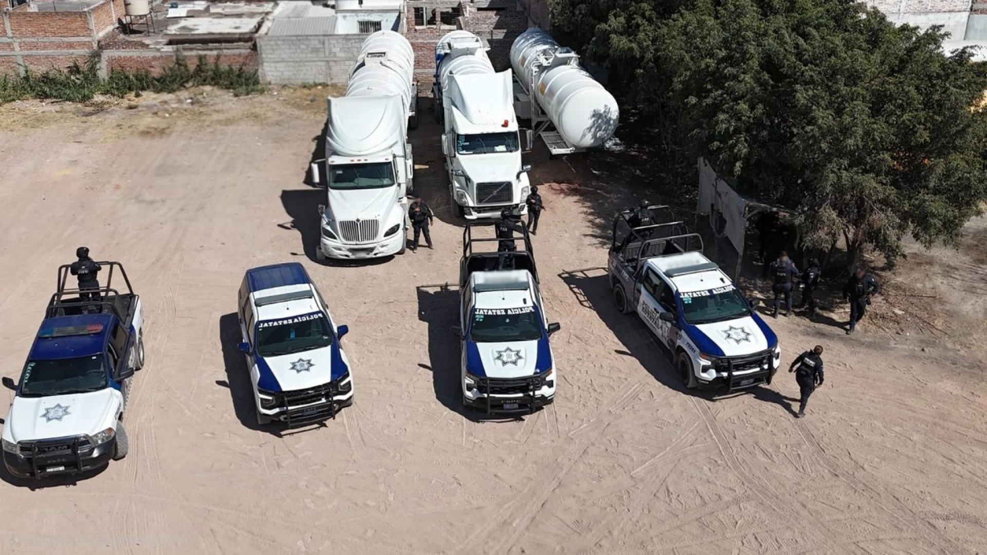 Aseguran 28 mil litros de huachicol en Cortazar, Guanajuato