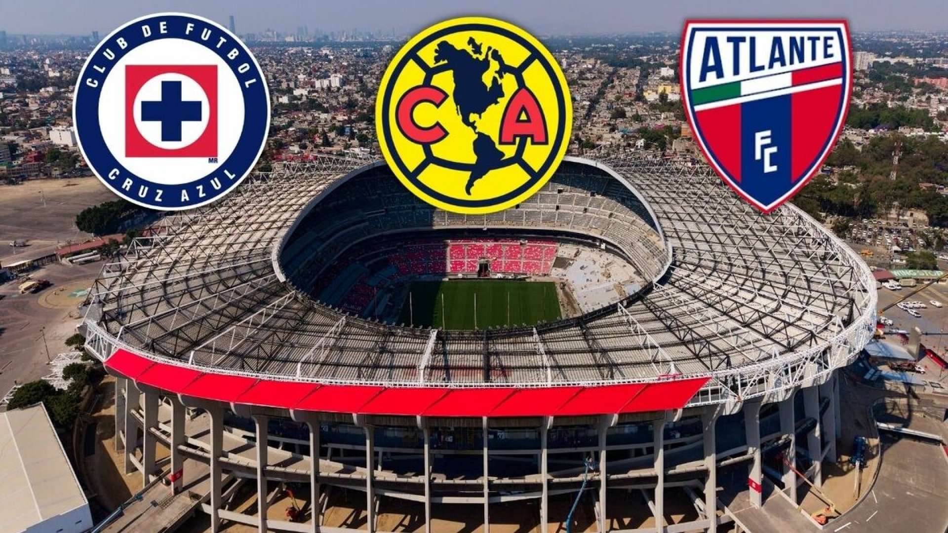 América, Cruz Azul y Atlante compartirán el Estadio Azteca, confirma Mikel Arriola