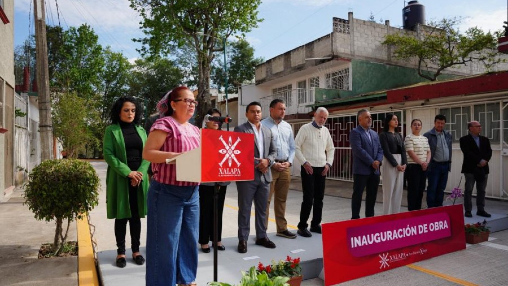 Entrega Ayuntamiento de Xalapa primera obra de la administración 2026