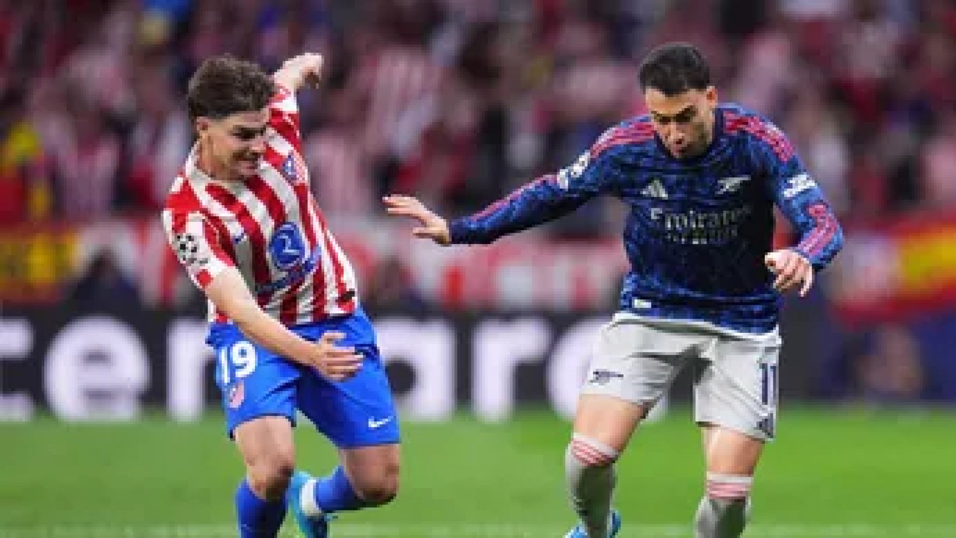 Atlético de Madrid y Arsenal igualan en semifinal de ida de Champions