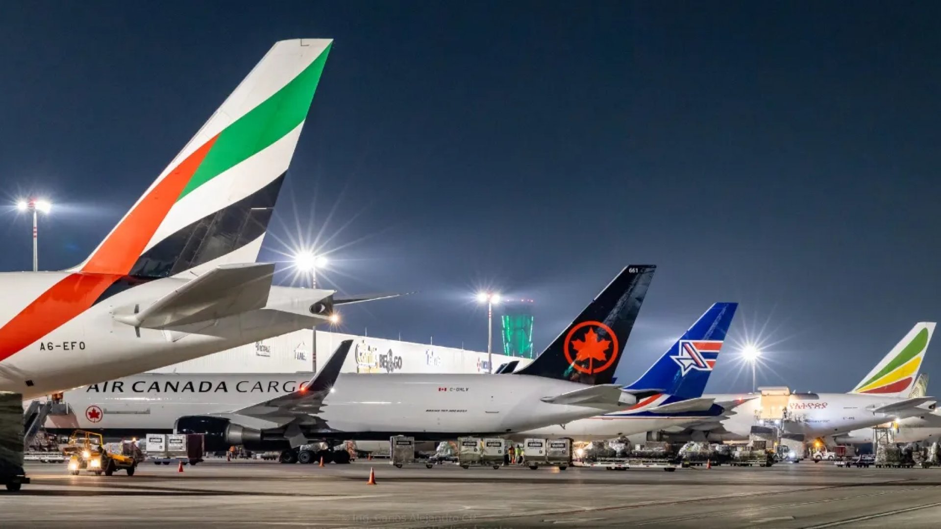 Destacan al AIFA como motor del transporte aéreo de carga en México