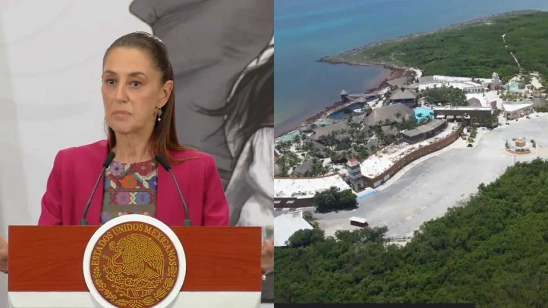 Sheinbaum advierte que no se permitirán proyectos que dañen el equilibrio ecológico en Mahahual