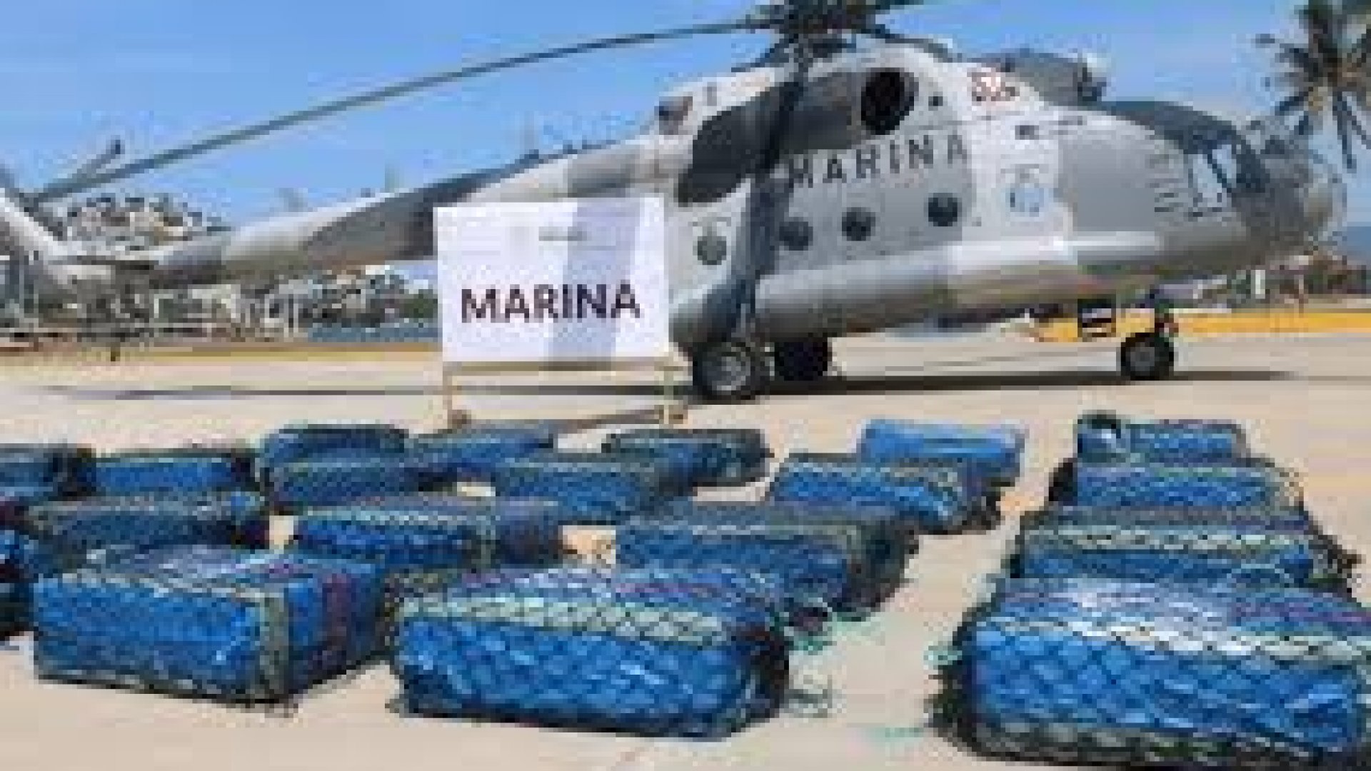 Semar asegura casi 70 toneladas de cocaína durante el sexenio
