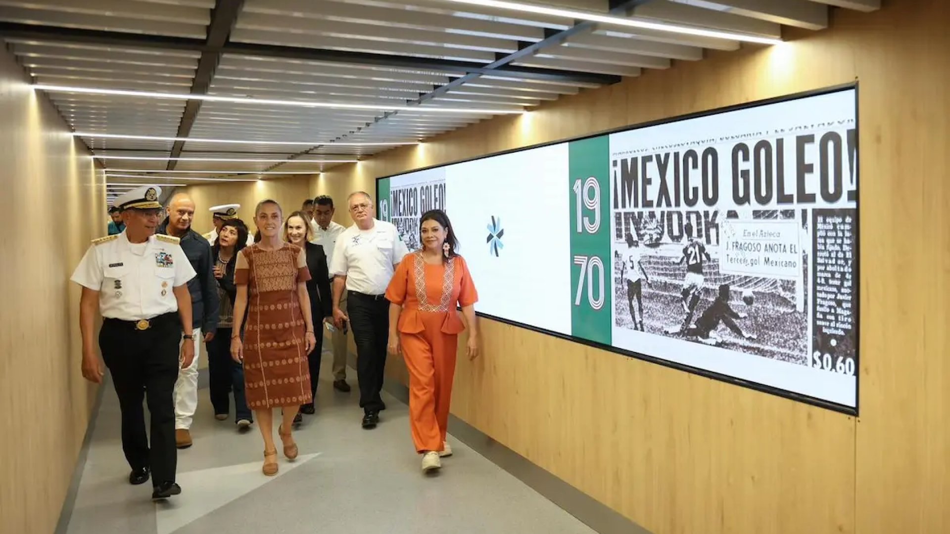 Sheinbaum declara “misión cumplida” tras concluir primera fase de remodelación del AICM
