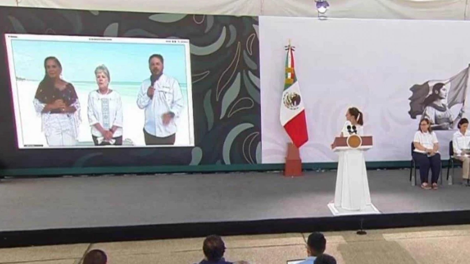 Sheinbaum anuncia protección especial para Mahahual y apuesta por el ecoturismo comunitario