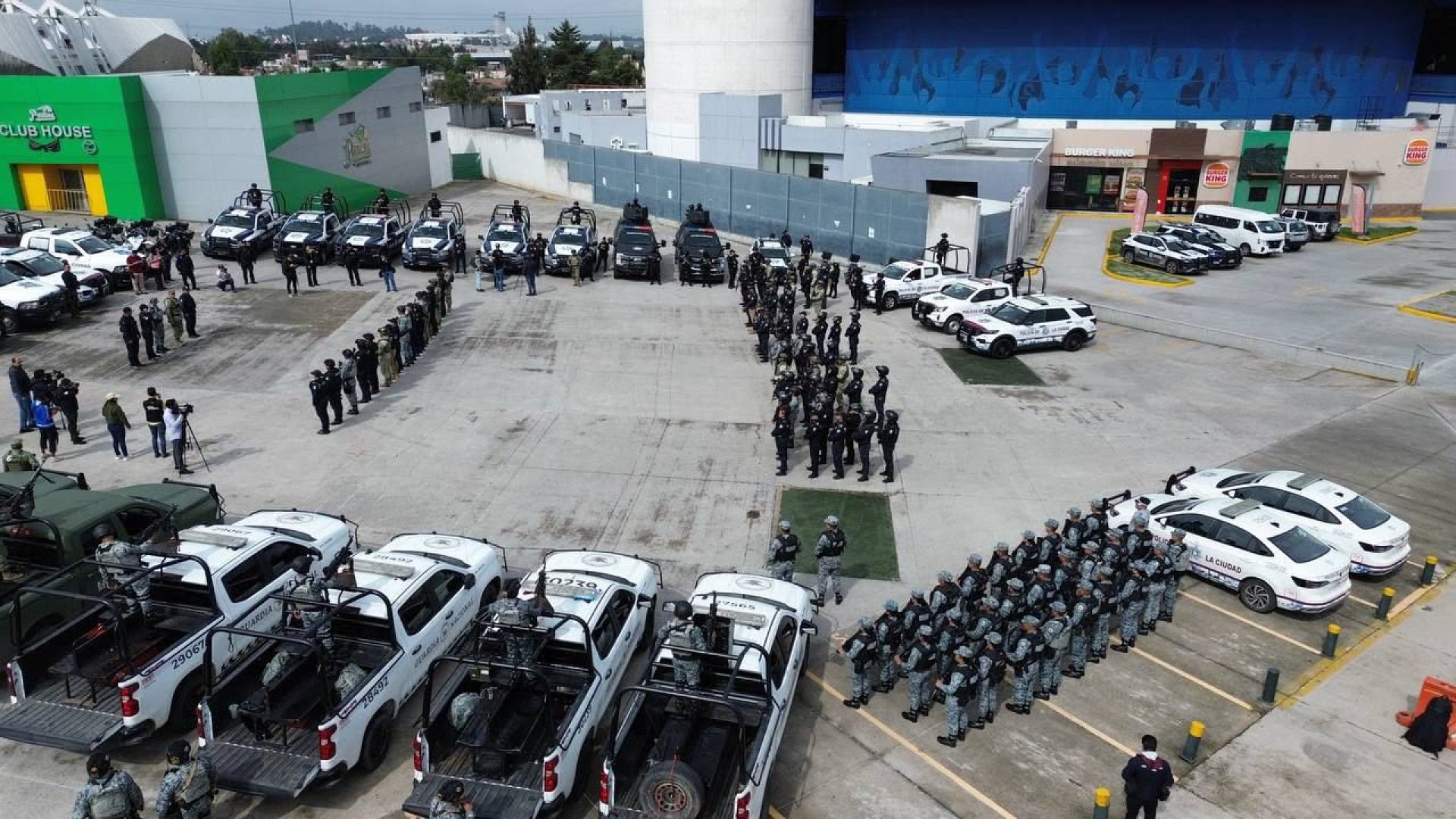 Puebla Segura refuerza vigilancia en la capital con operativos tierra-aire