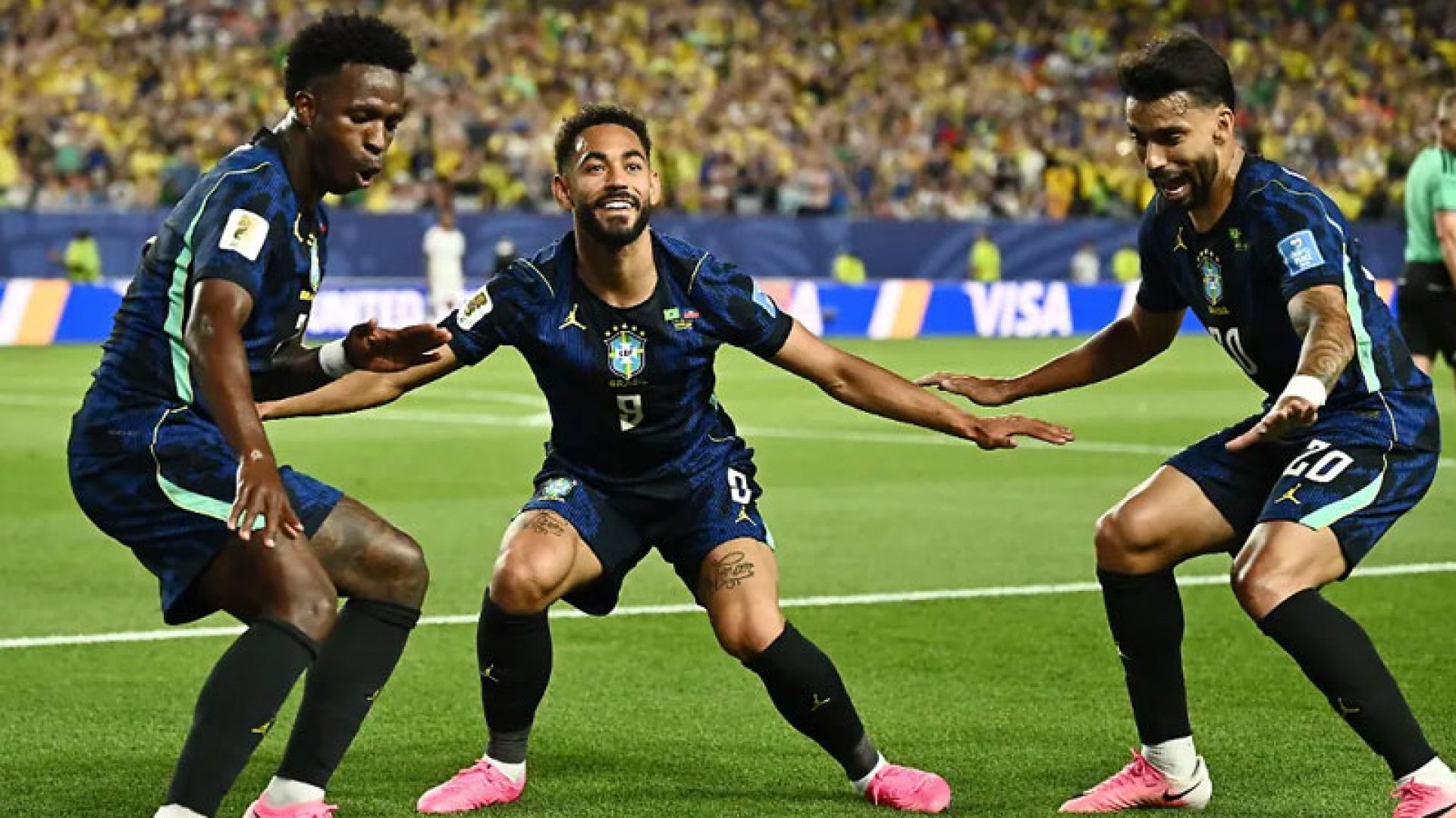 Brasil golea a Haití y toma el liderato del Grupo C