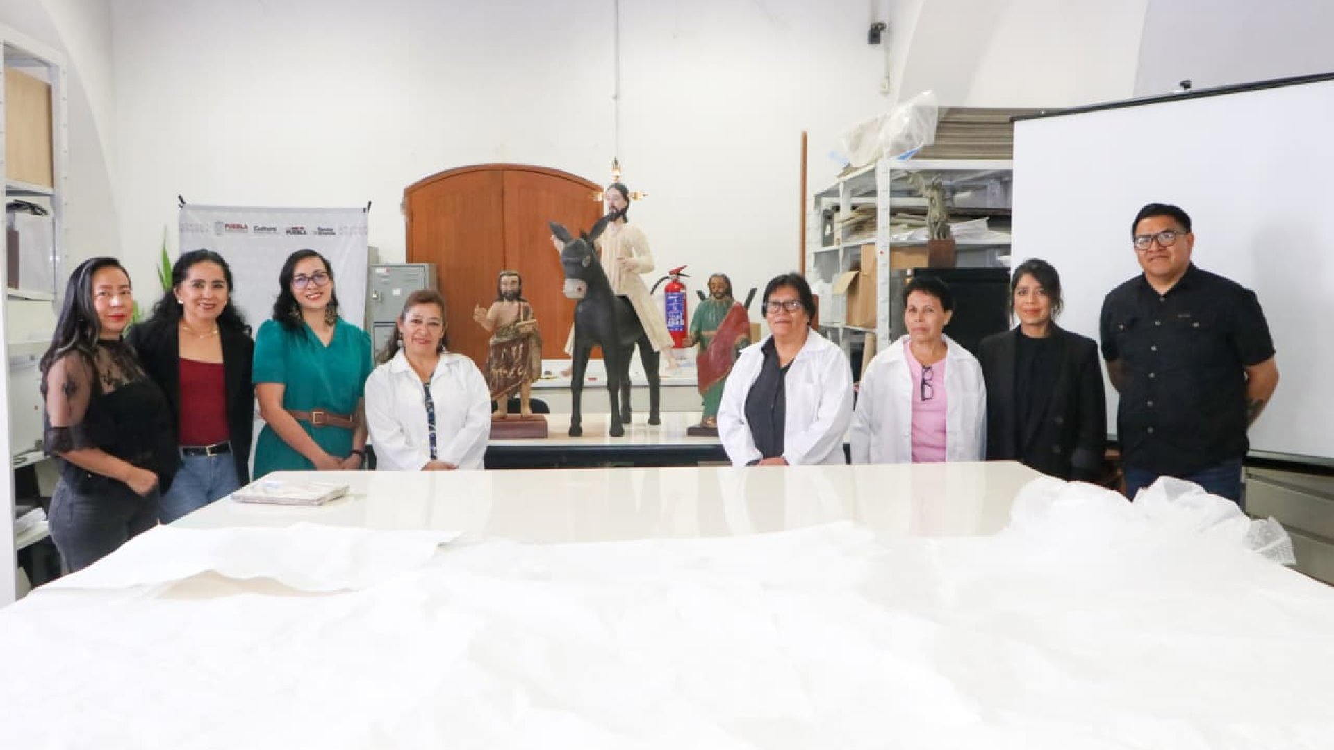 Concluyen restauración de piezas patrimoniales gracias a colaboración entre Arte y Cultura y la UPAEP