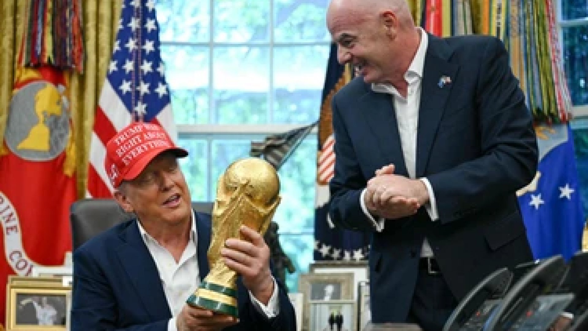 Trump entregará el trofeo en la final del Mundial 2026, anuncia Infantino