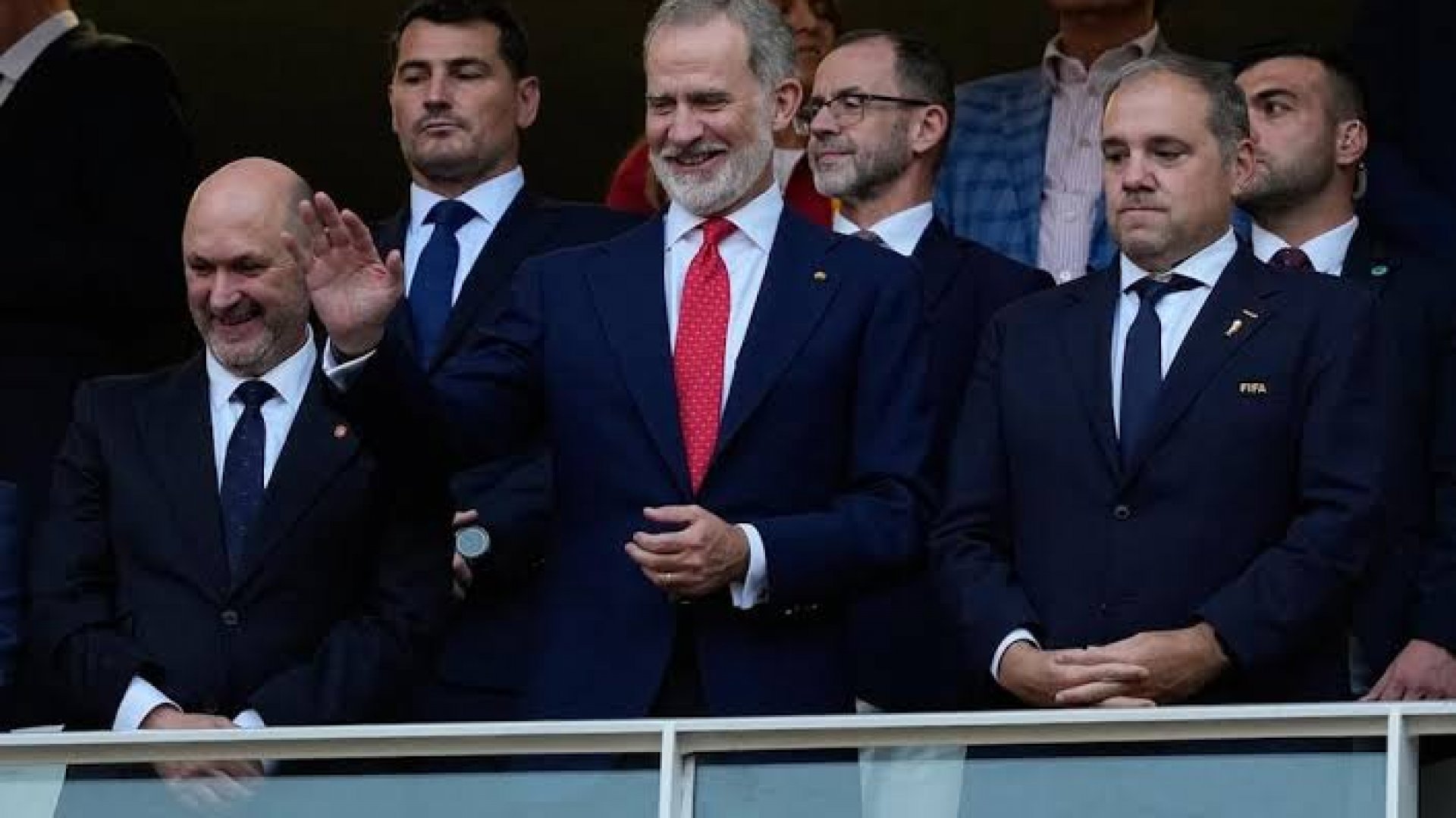 Rey Felipe VI respalda a la selección de España en Guadalajara