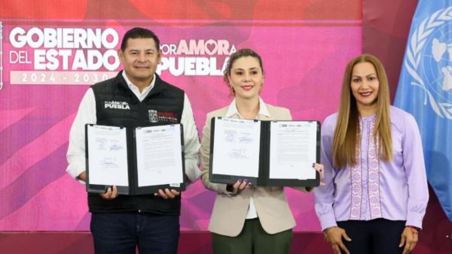 Puebla y ONU Mujeres firman alianza para fortalecer la igualdad de género
