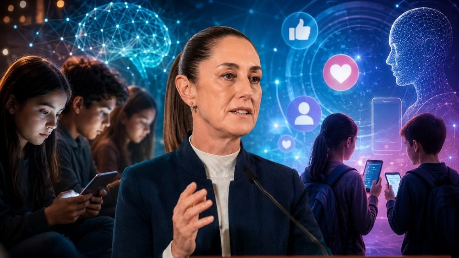 Sheinbaum impulsará debate sobre regulación de la inteligencia artificial y las redes sociales tras el Mundial