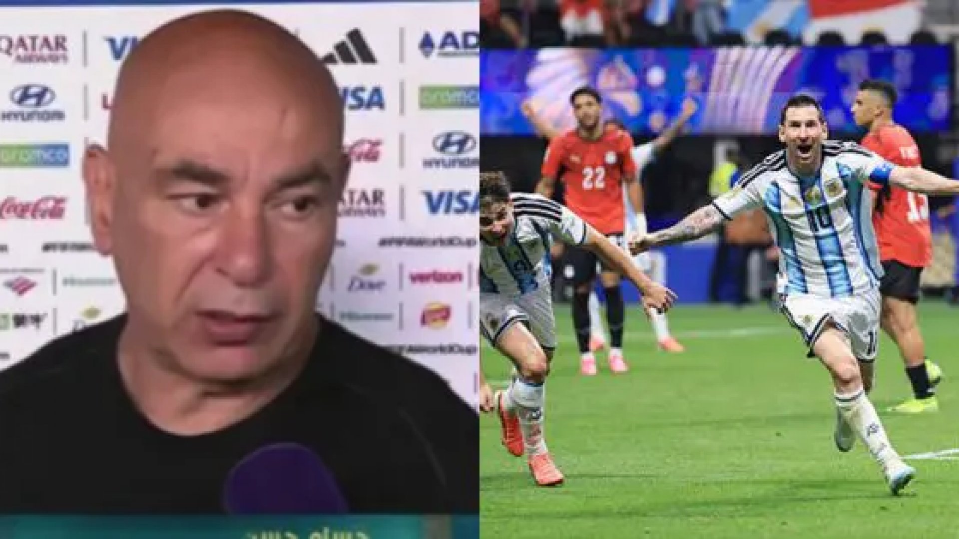 Técnico de Egipto estalla contra el arbitraje tras caer ante Argentina