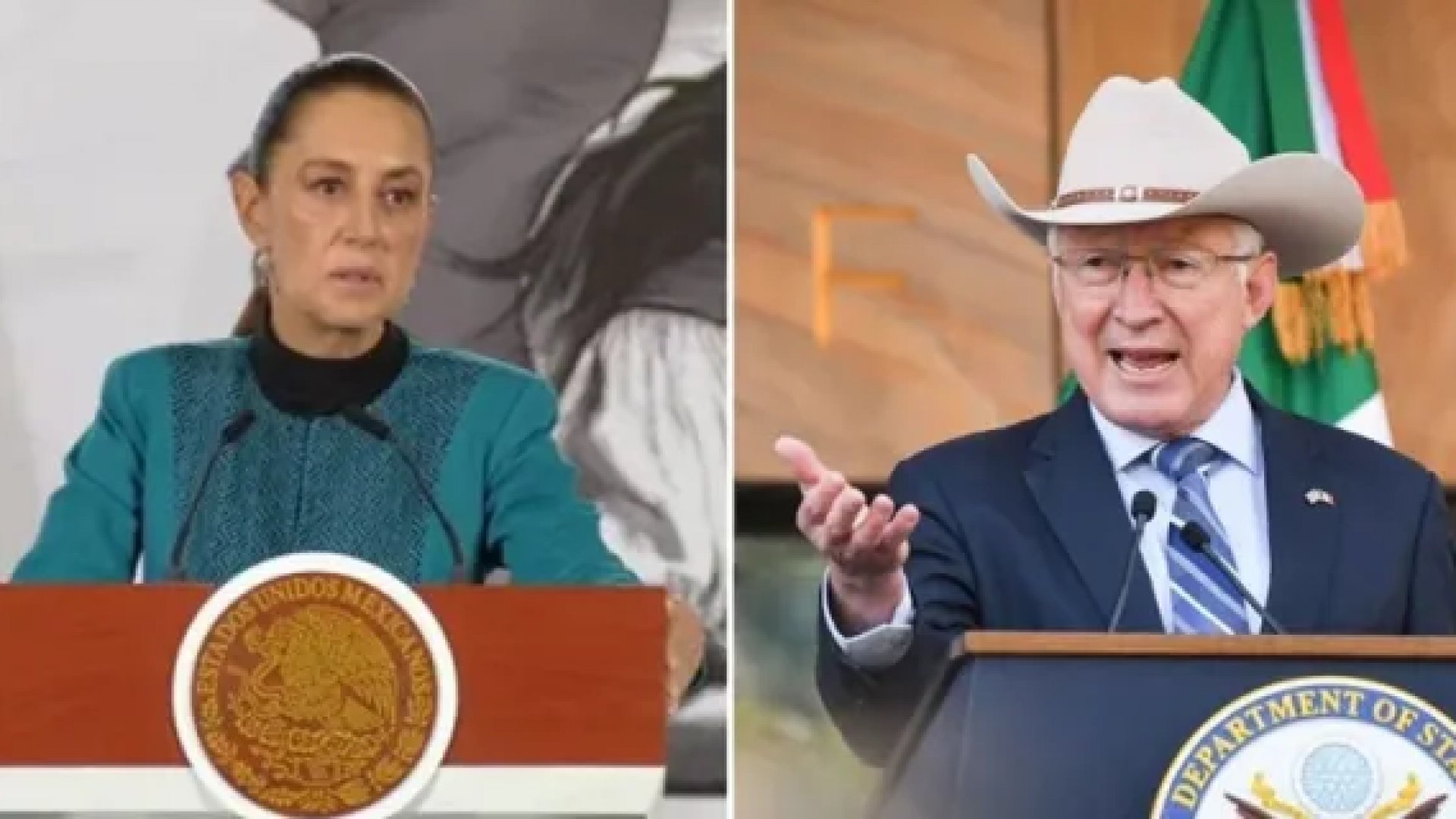 Sheinbaum cuestiona versión de Ken Salazar sobre captura de “El Mayo”