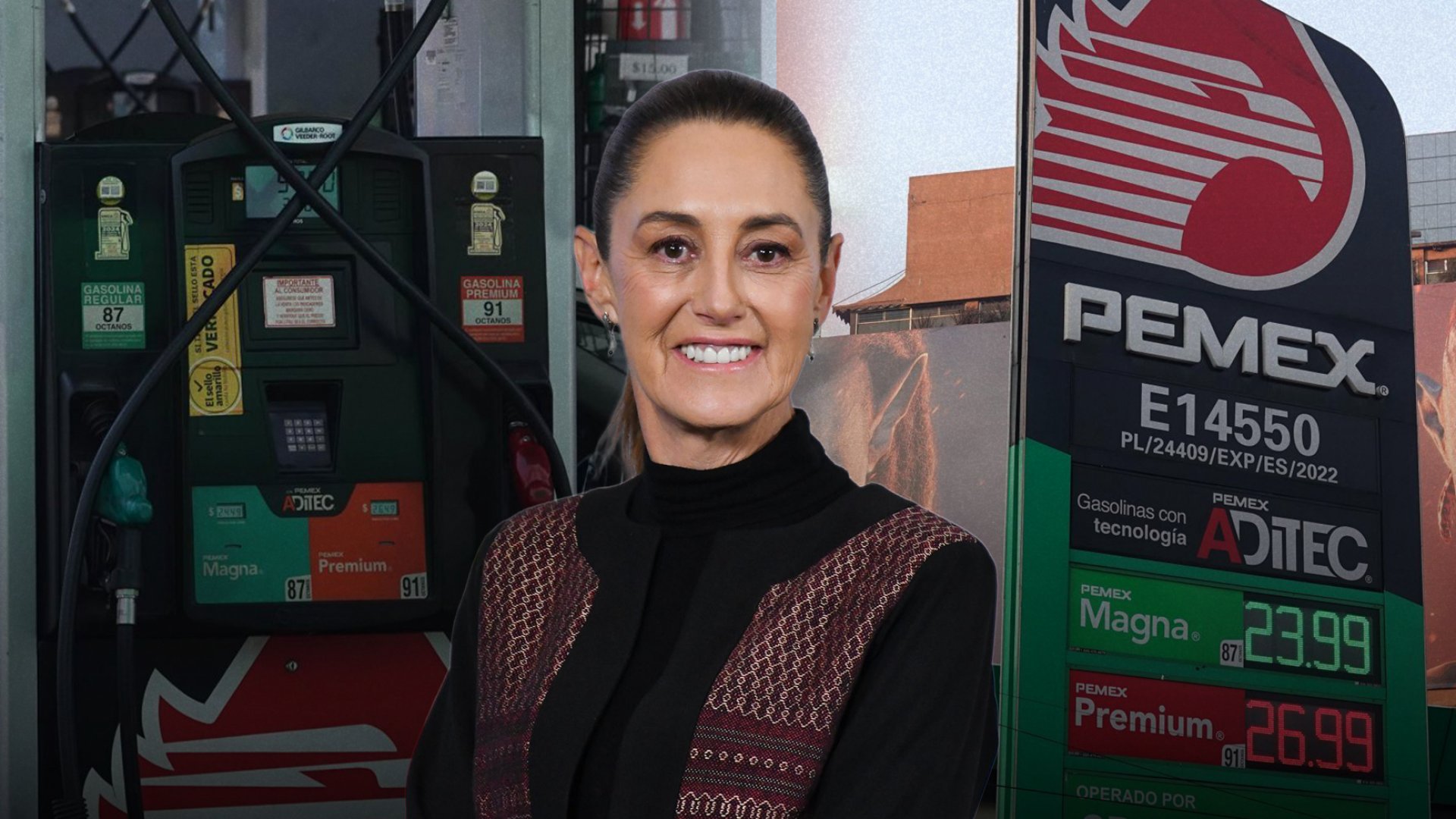 Sheinbaum asegura que se mantendrán sin aumentos los precios de la gasolina y el diésel