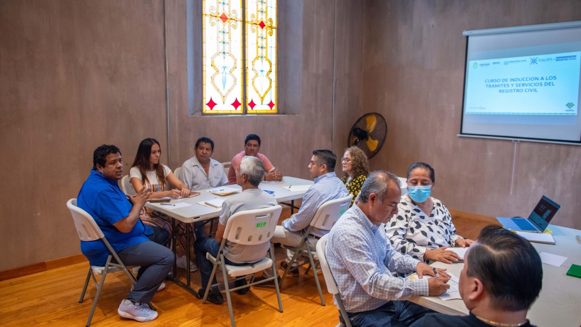 Ayuntamiento de Xalapa fortalece la atención en congregaciones con capacitación sobre servicios del Registro Civil