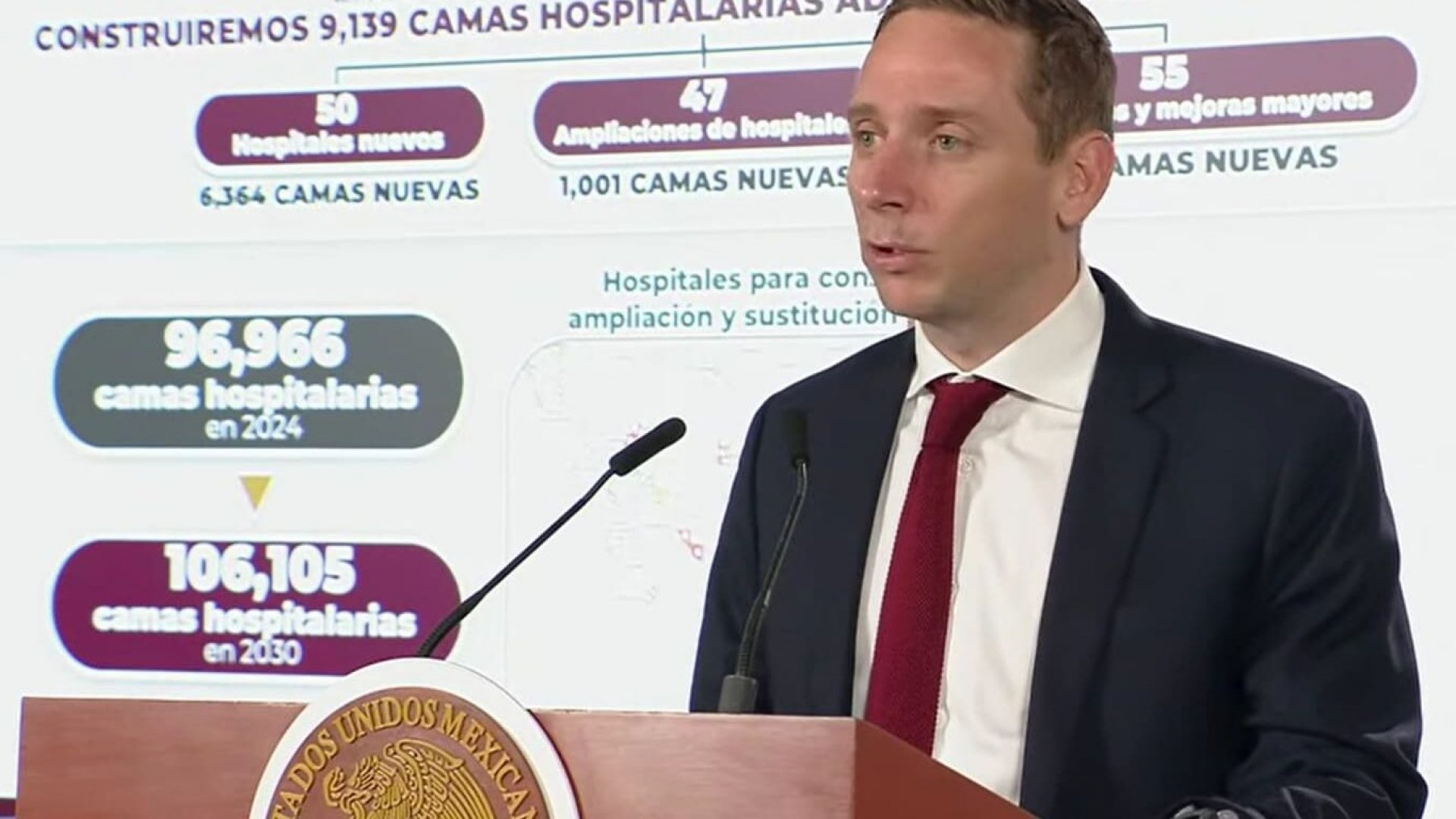 Gobierno federal avanza en ciento cincuenta y dos proyectos hospitalarios con inversión histórica