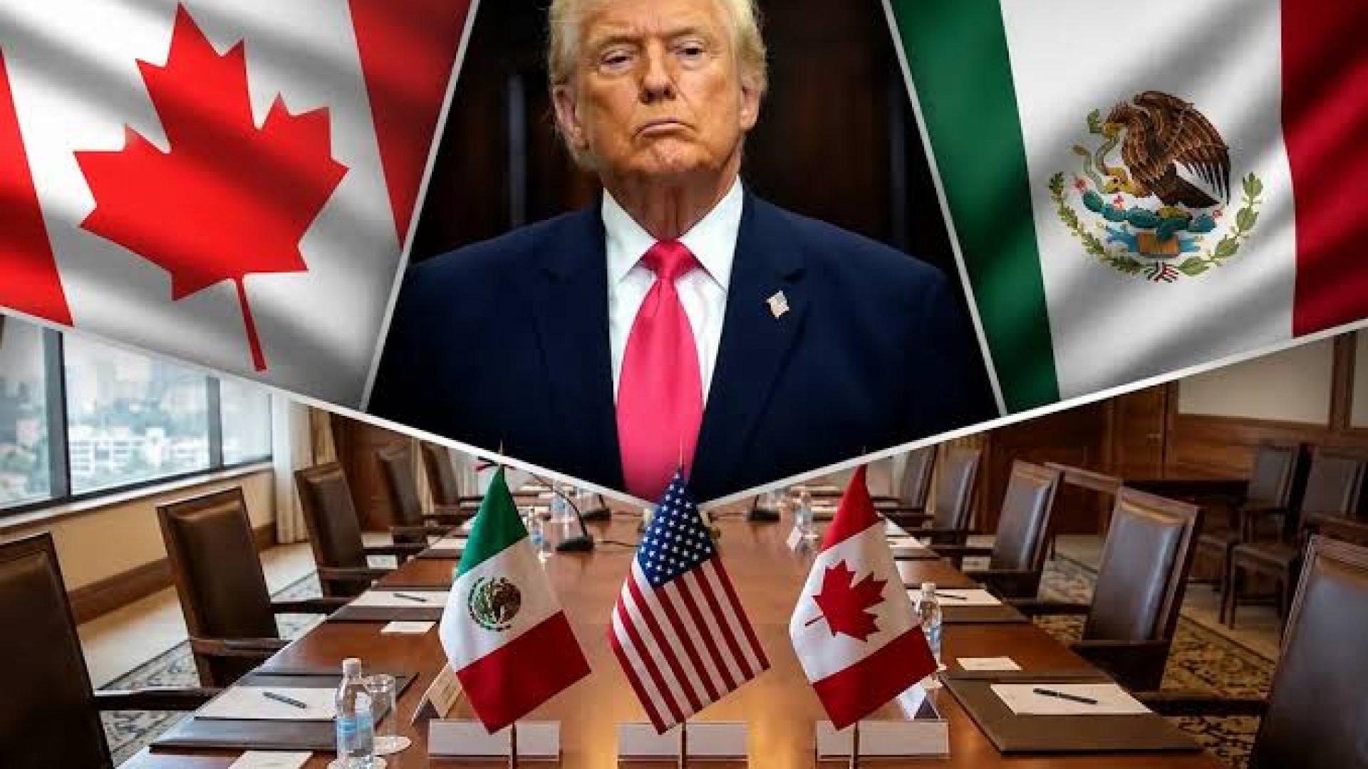Trump minimiza el T-MEC y afirma que a Estados Unidos no le importa un acuerdo con México y Canadá