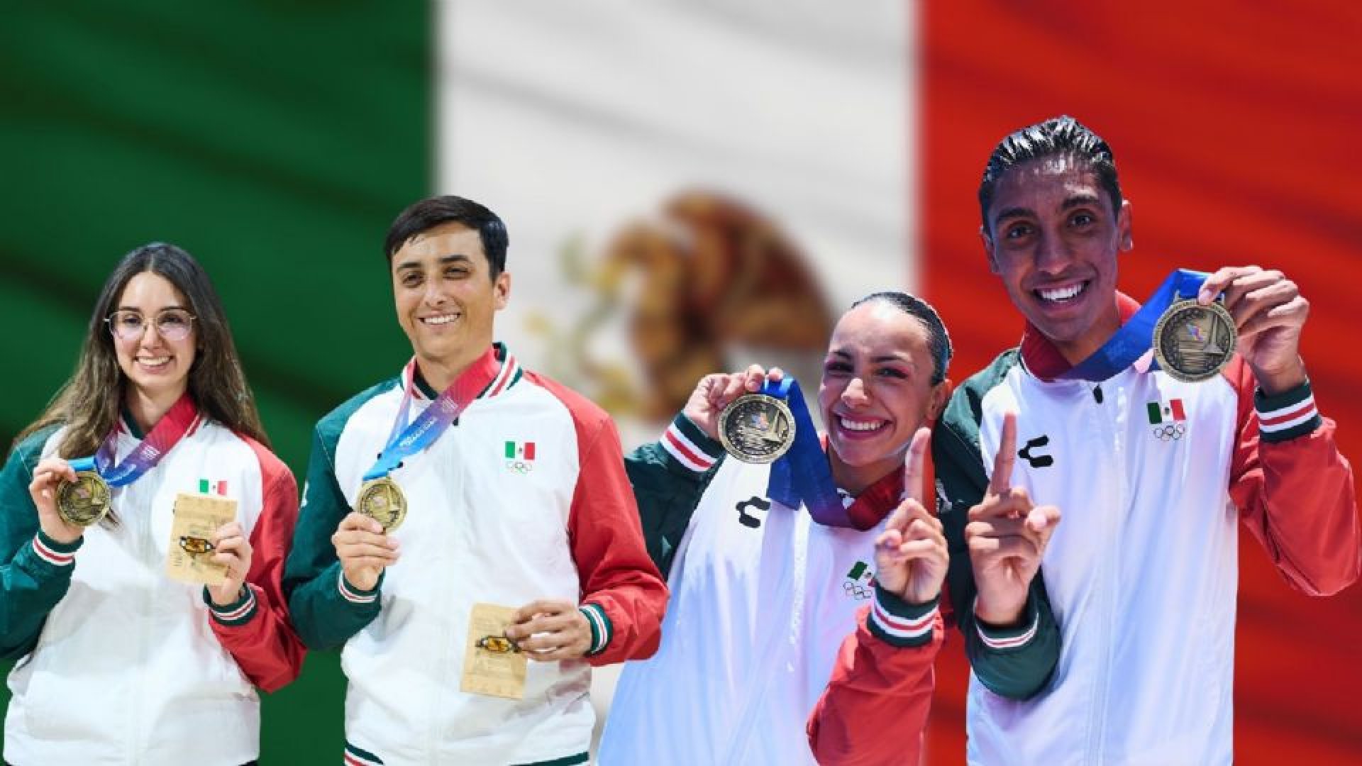 México rompe su récord de medallas de oro en los Centroamericanos de Santo Domingo