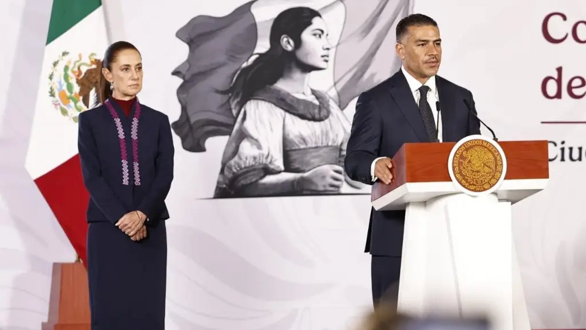 Sheinbaum señala doble discurso de la DEA y defiende cooperación con Harfuch