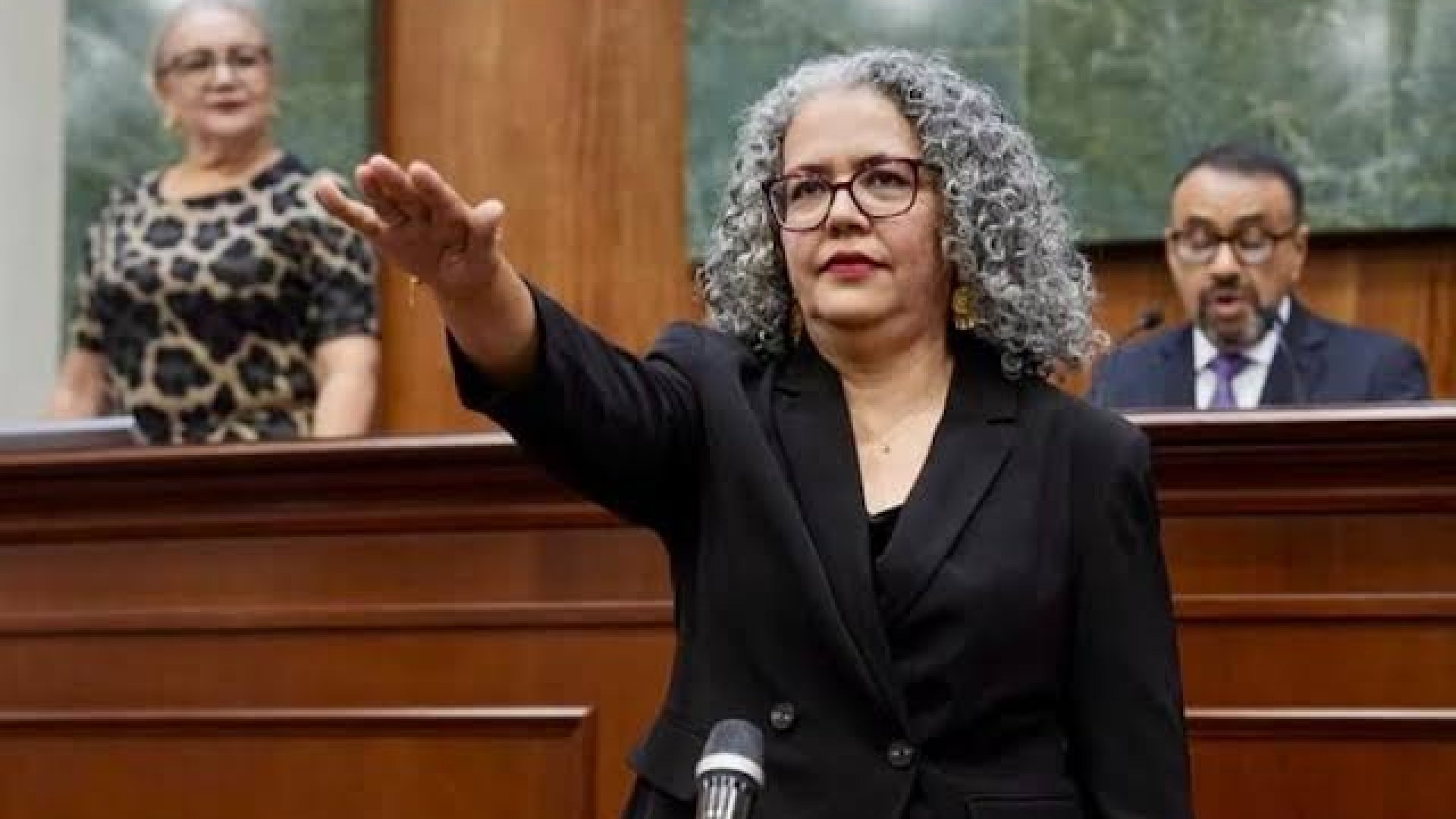 Graciela Domínguez Nava asume como gobernadora interina de Sinaloa