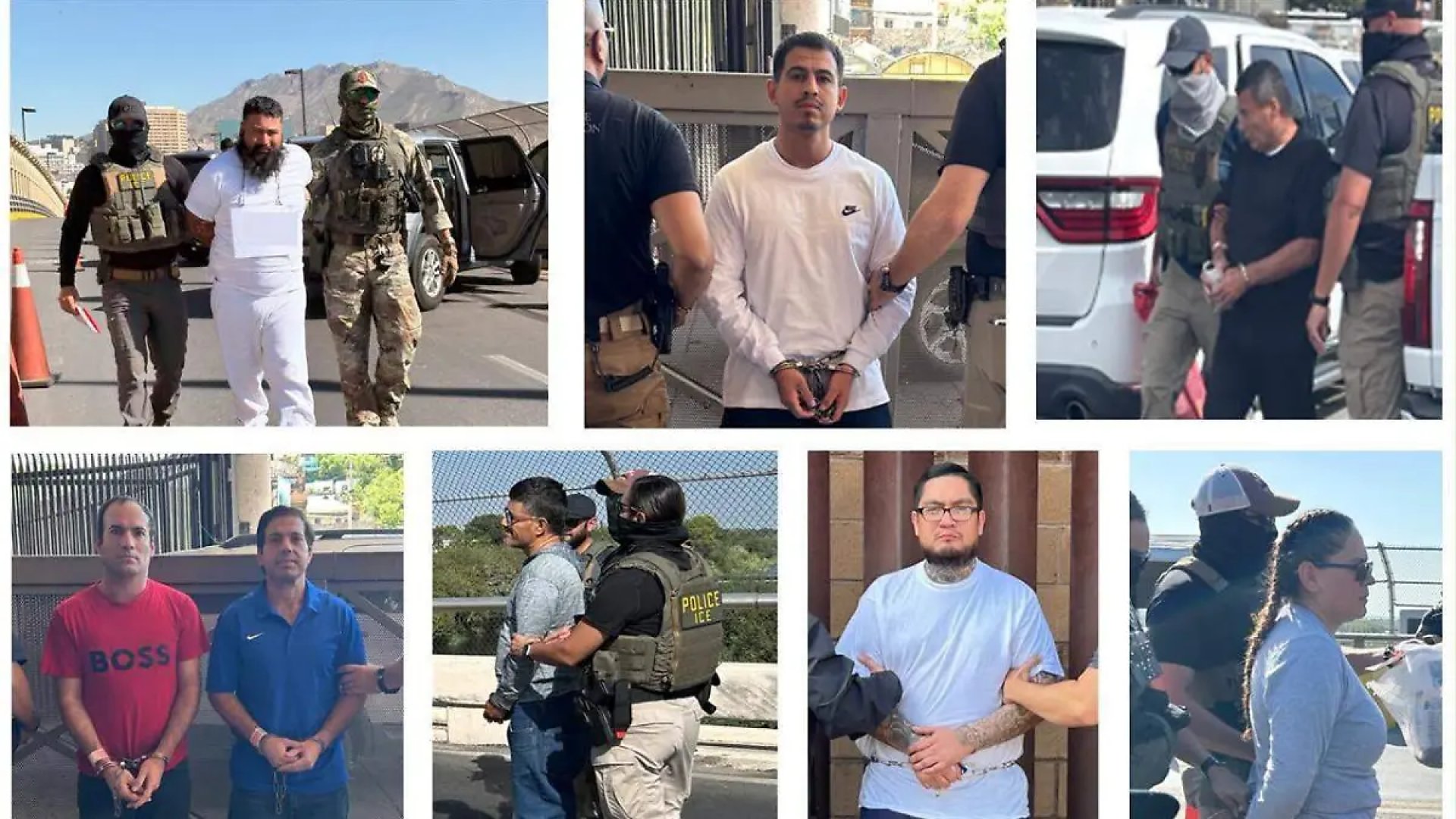 Estados Unidos entrega a México a fugitivos buscados por delitos graves