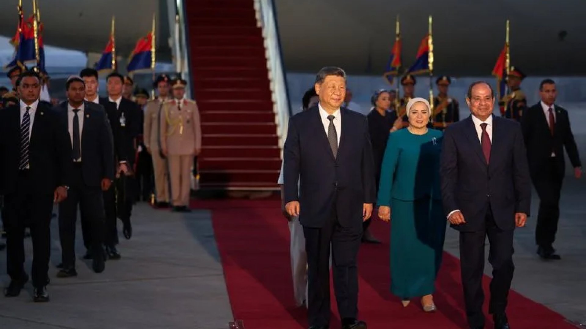 Xi Jinping llega a Egipto en medio de tensiones con EU por sus vínculos con Irán