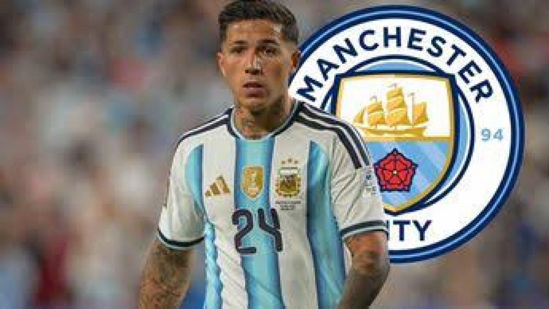 Enzo Fernández jugará con el Manchester City