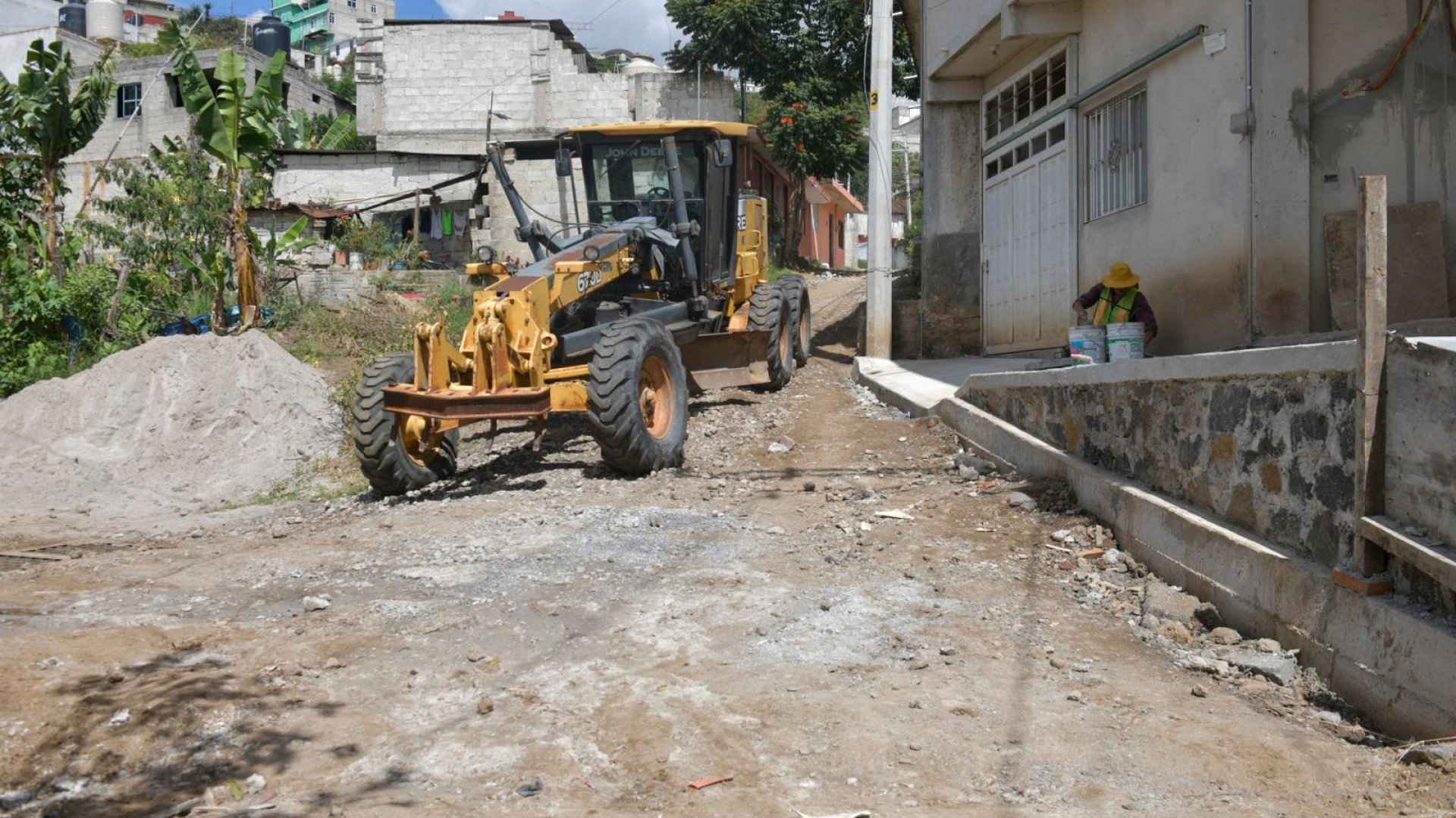 Tres obras en marcha en la colonia Rotarias mejorarán servicios y movilidad de la comunidad