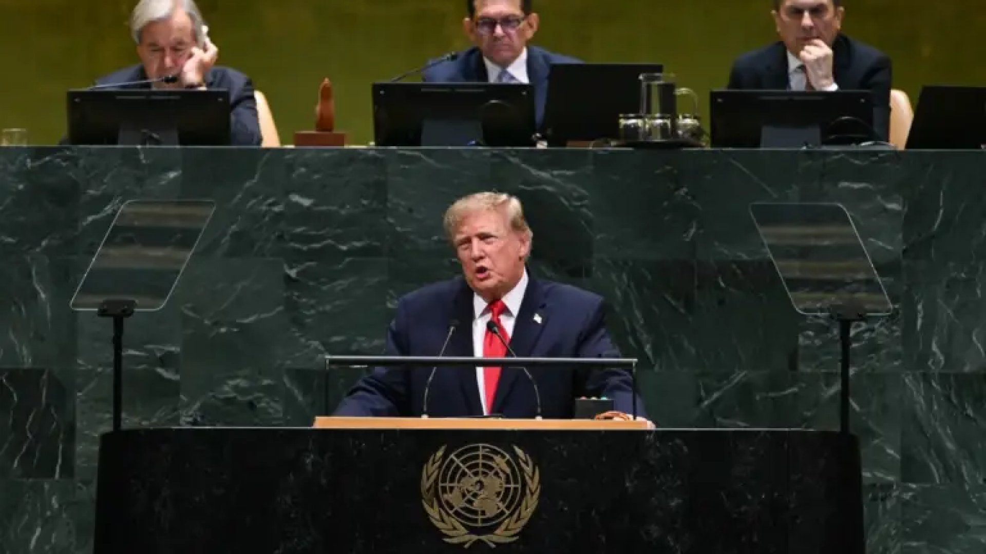 Trump acusa a México de ser “epicentro” de la violencia de los cárteles ante la ONU