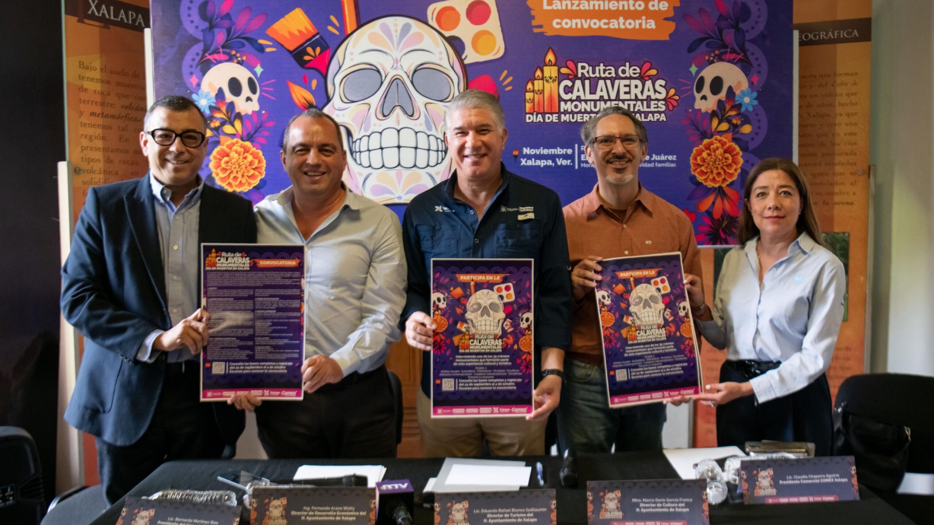 Convocan a artistas locales a participar en la Ruta de Calaveras Monumentales de Xalapa