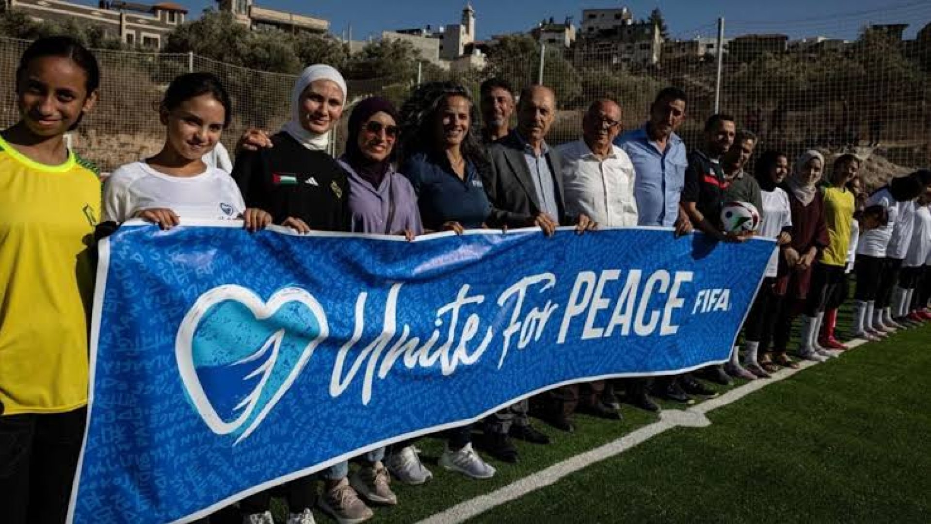 FIFA inaugurará dos minicampos de fútbol para comunidades palestinas en Cisjordania