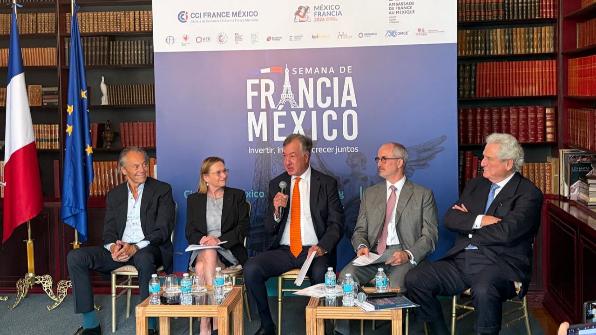 Francia y México buscan fortalecer comercio e inversiones