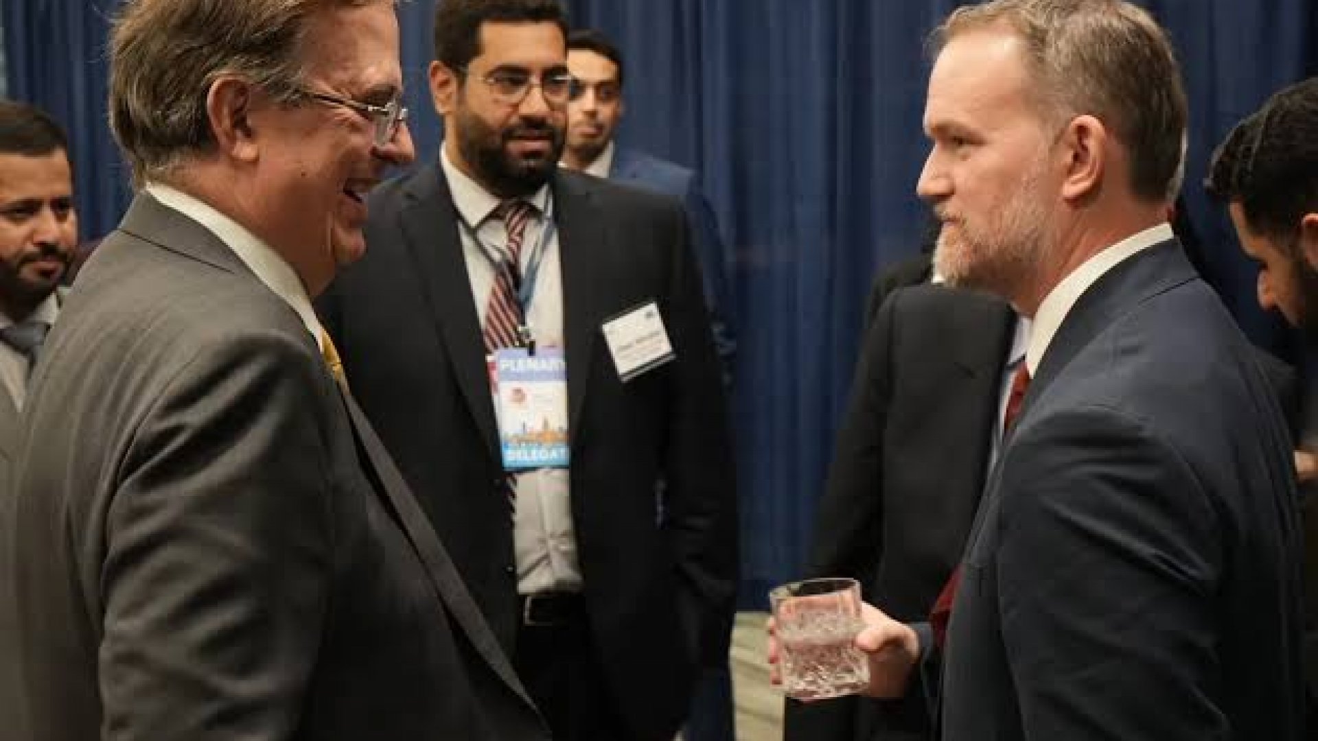 Ebrard participa en reunión de comercio del G20 en Milwaukee