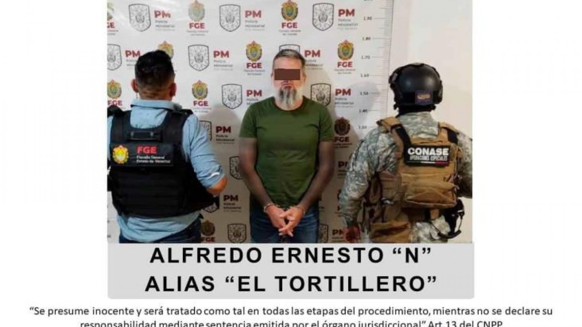 Confirman detención del presunto homicida de la periodista María Elena Ferral