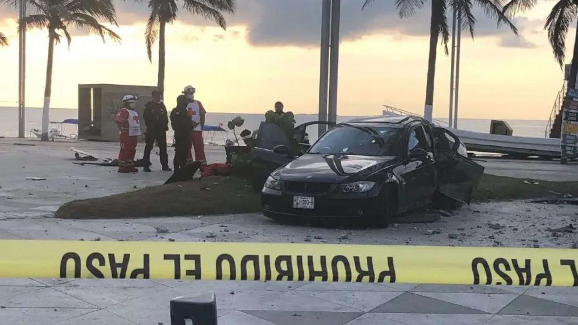 Se queda en prisión el conductor del auto que se accidentó en bulevar Ávila Camacho de Veracruz